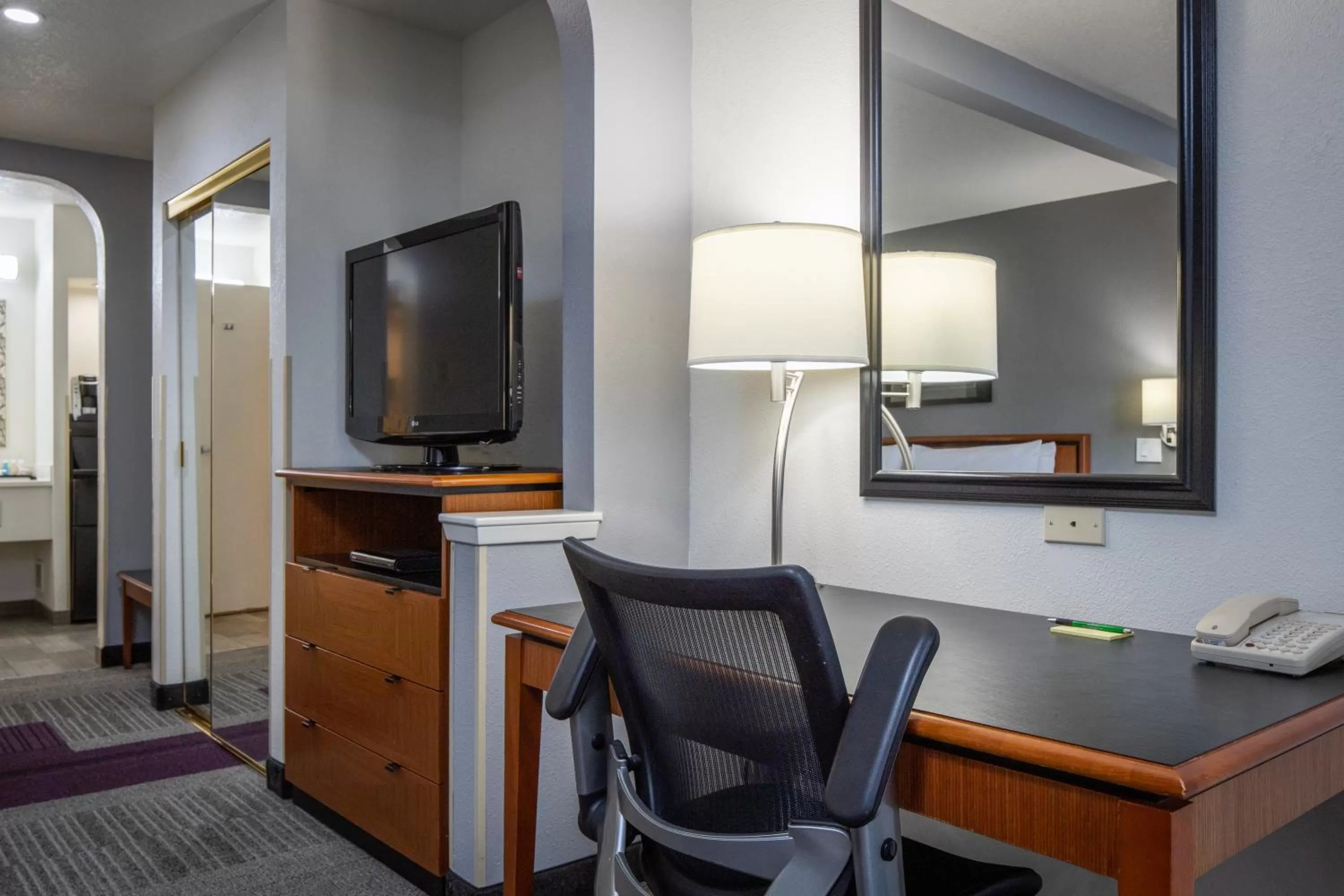 TV and multimedia in Atherton Park Inn and Suites