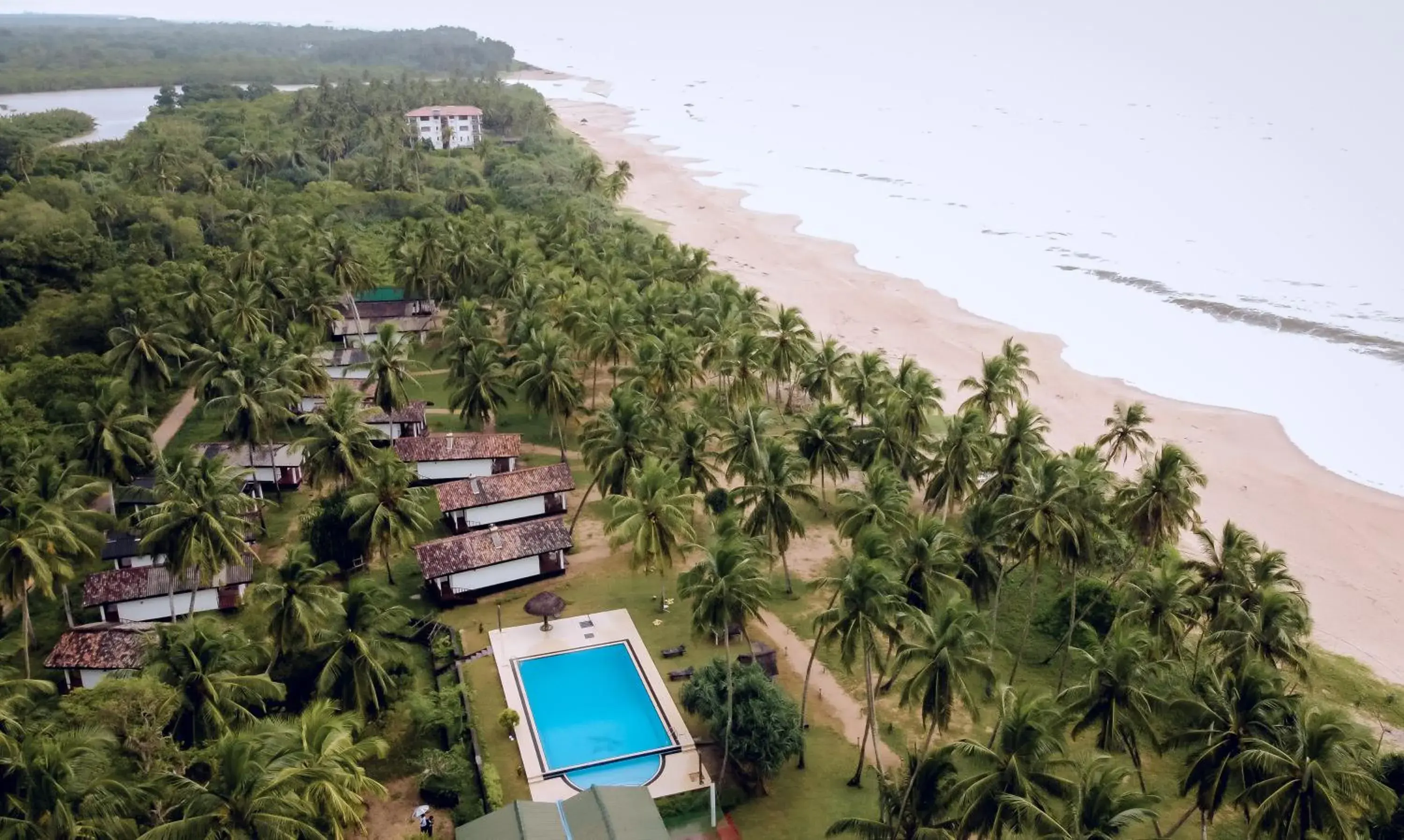 Bird's-eye View in Helios Beach Resort