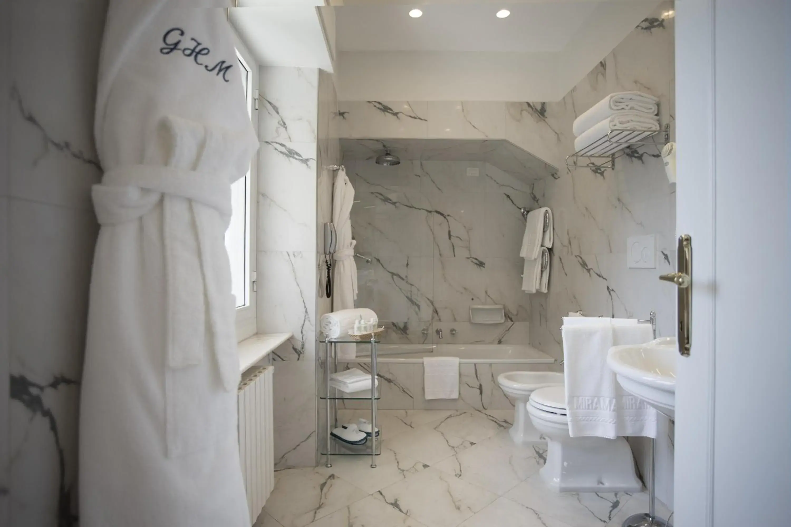 Bathroom in Grand Hotel Miramare