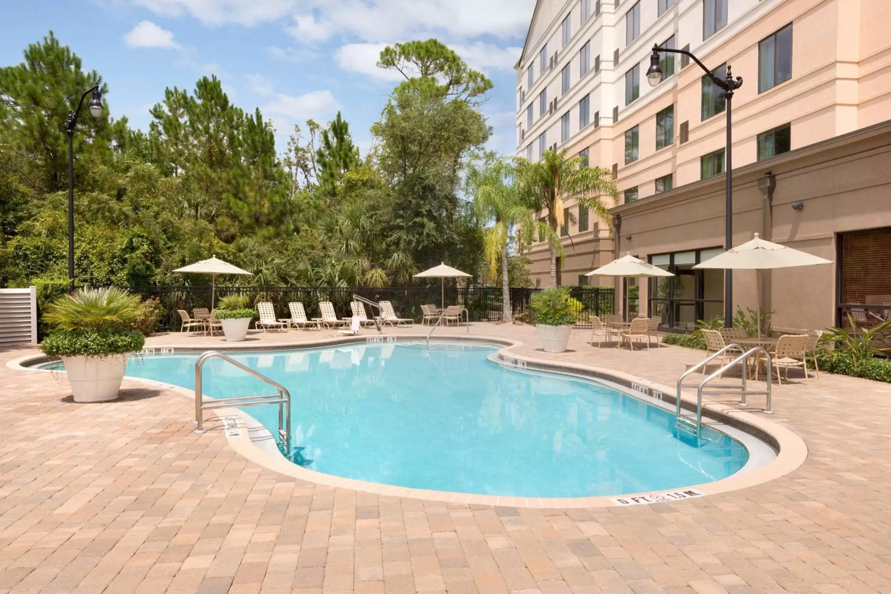 Pool view, Swimming Pool in Hilton Garden Inn Palm Coast Town Center