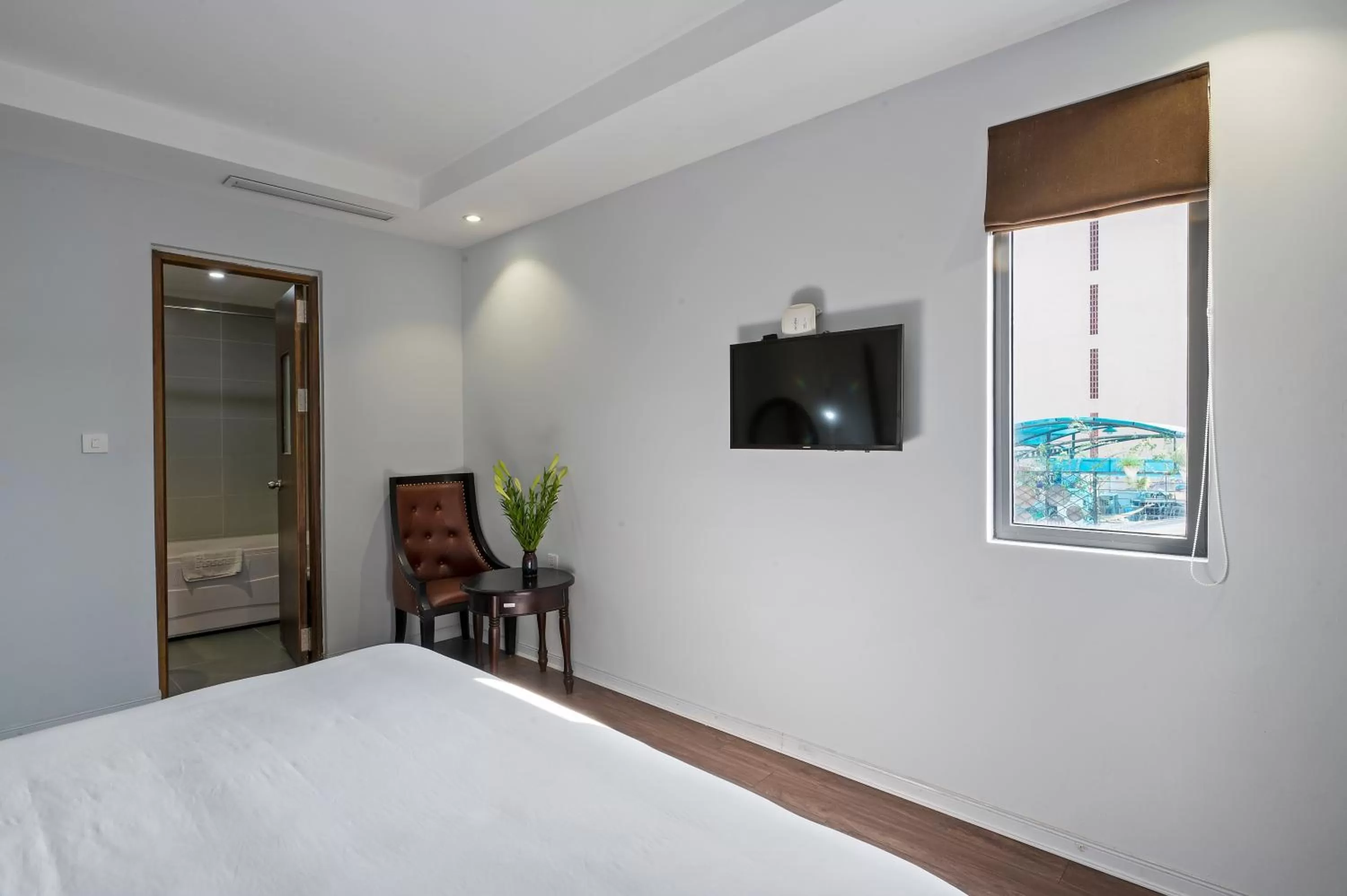 Communal lounge/ TV room, Bed in 22land Residence Hotel 71 Hang Bong Premium