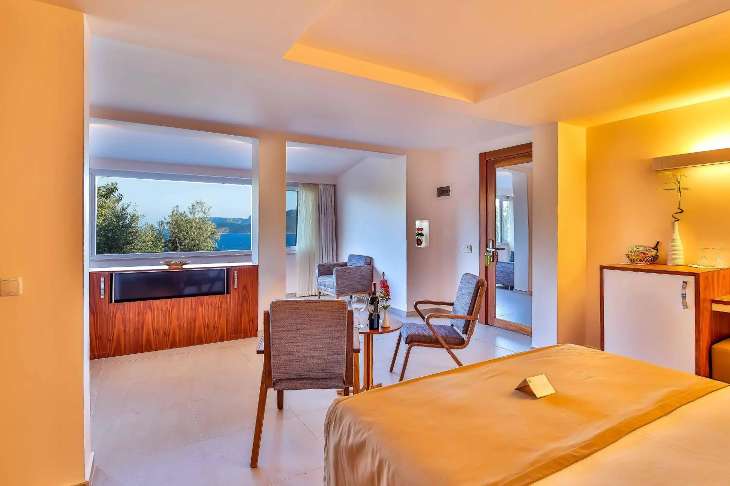 Sea view, Dining Area in Olea Nova Hotel