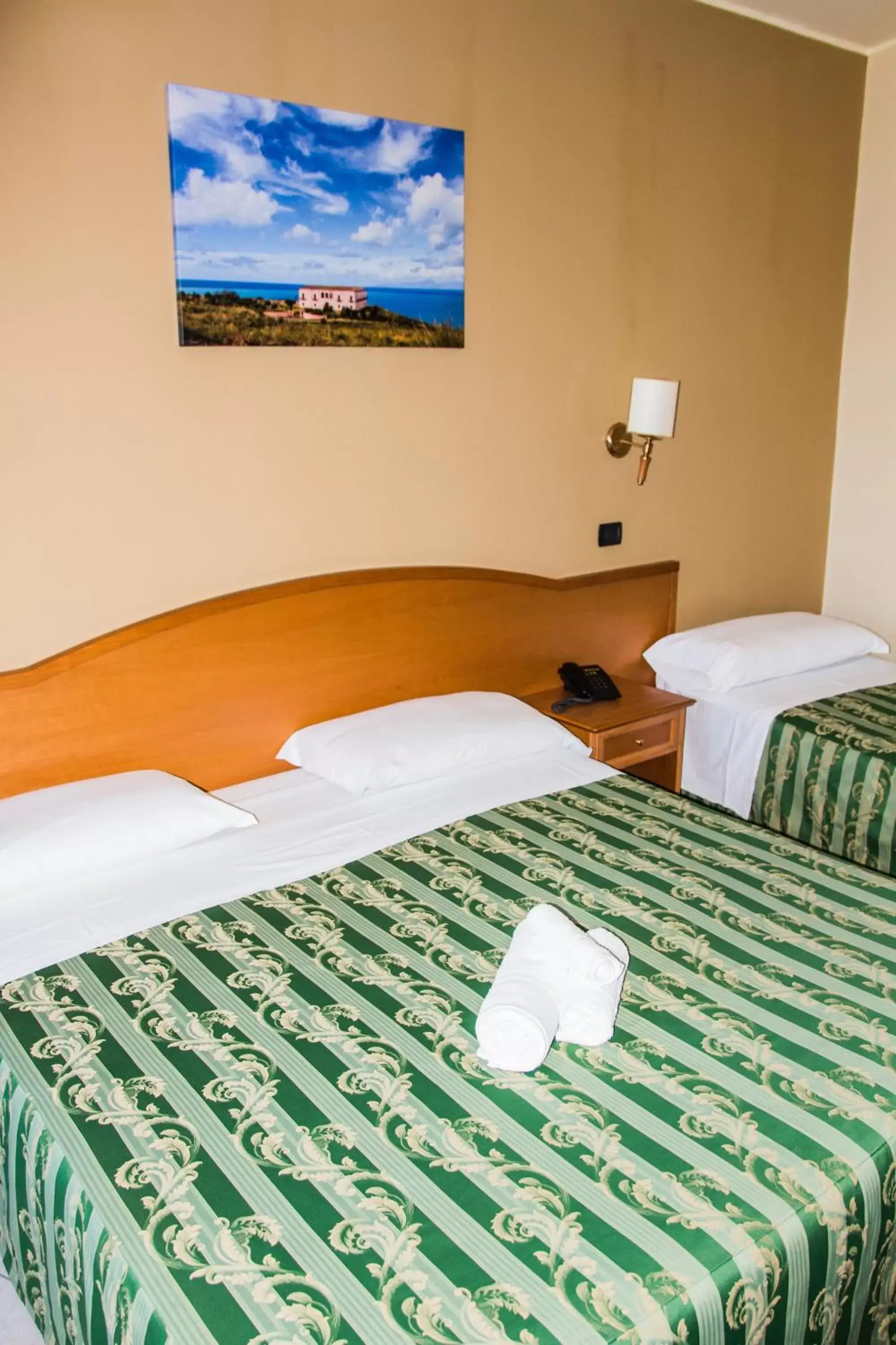 Bed in Hotel San Giorgio
