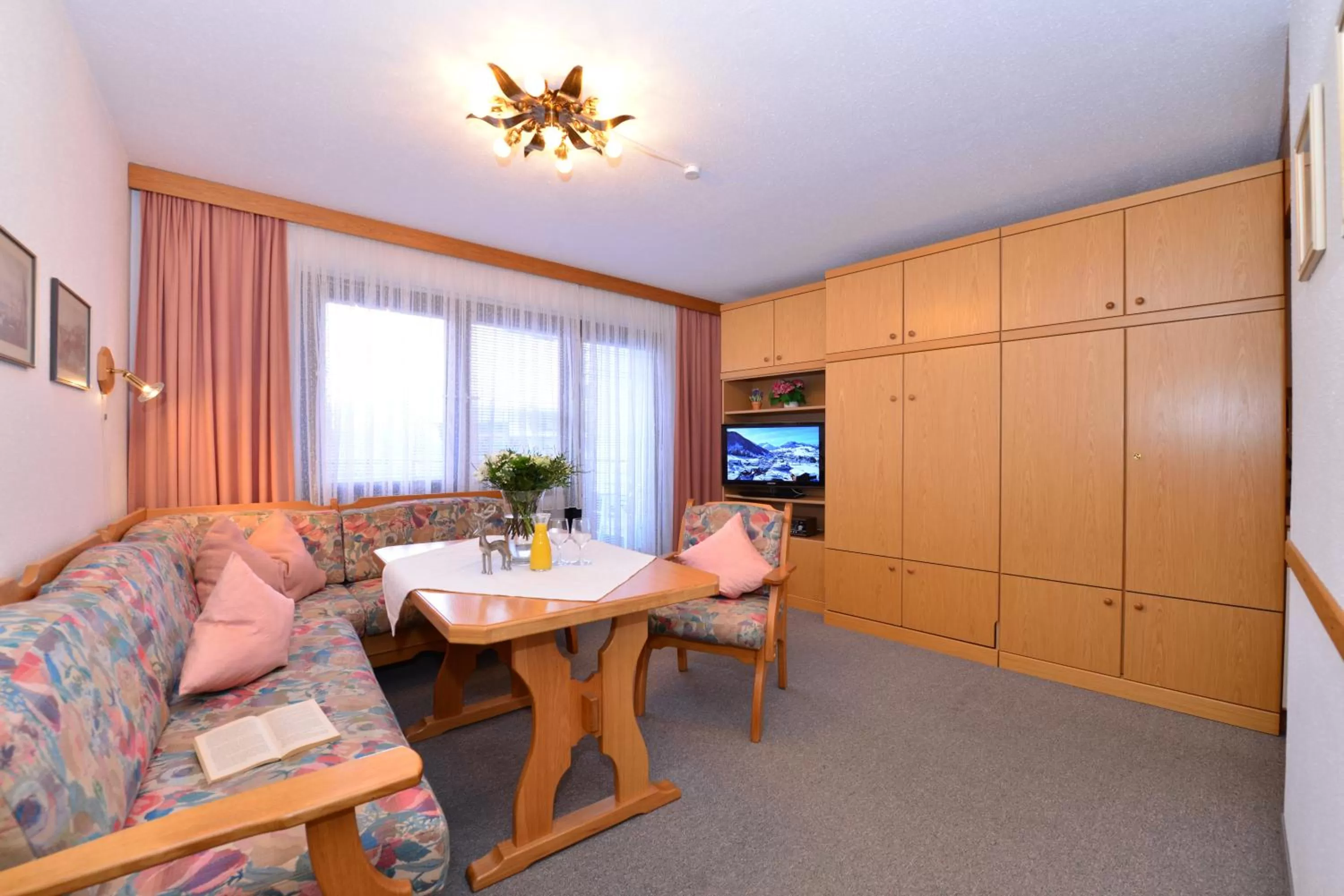 Living room in Familienhotel Kleinwalsertal