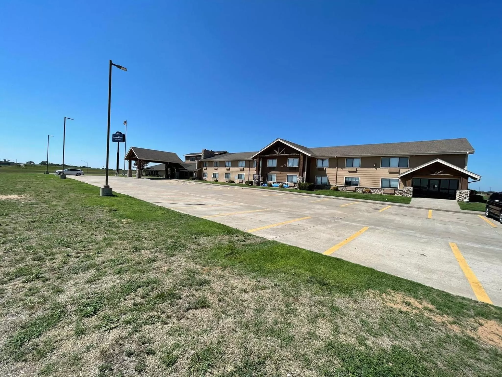 Property building in AmericInn by Wyndham Sayre
