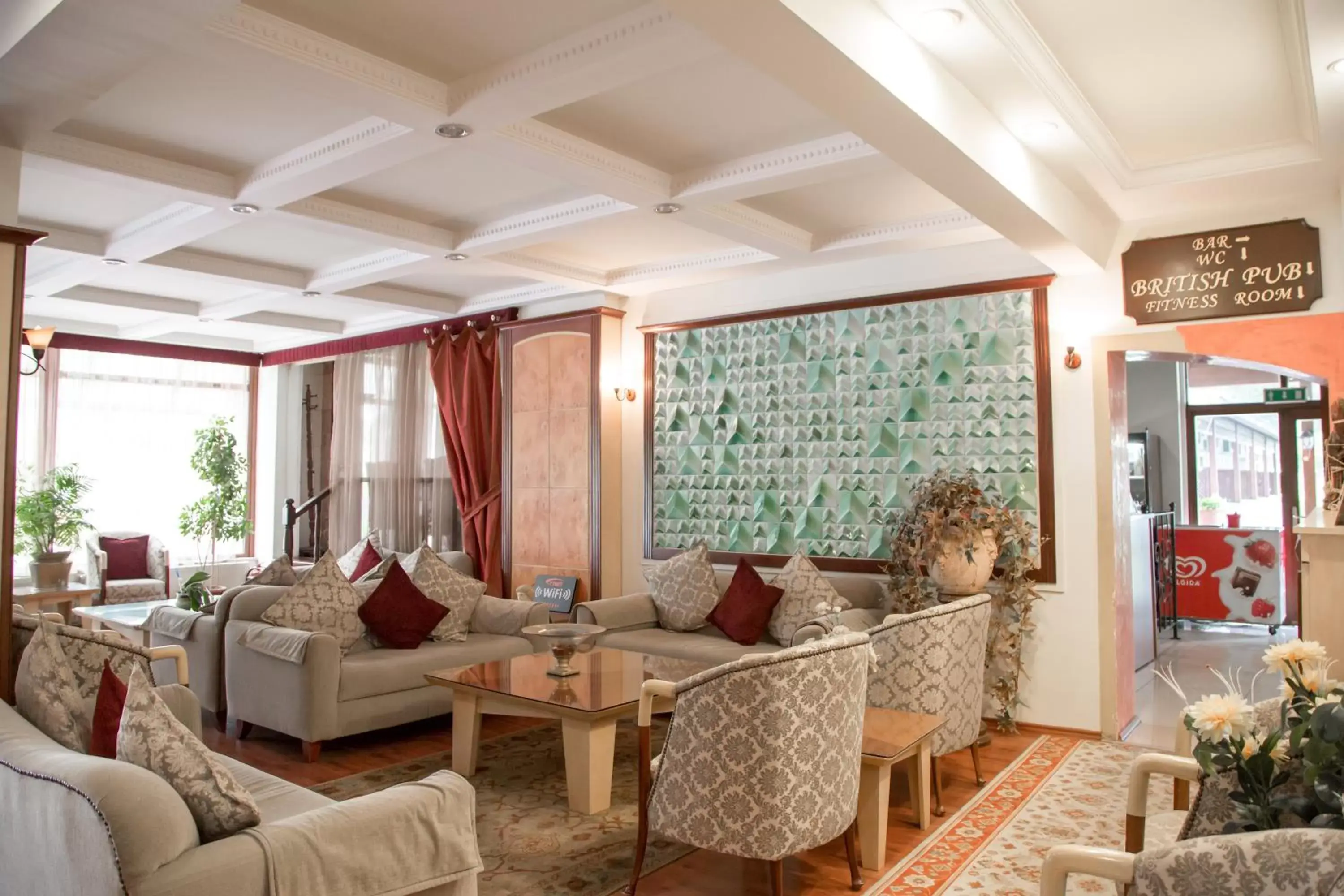 Lobby or reception, Seating Area in Troia Tusan Hotel