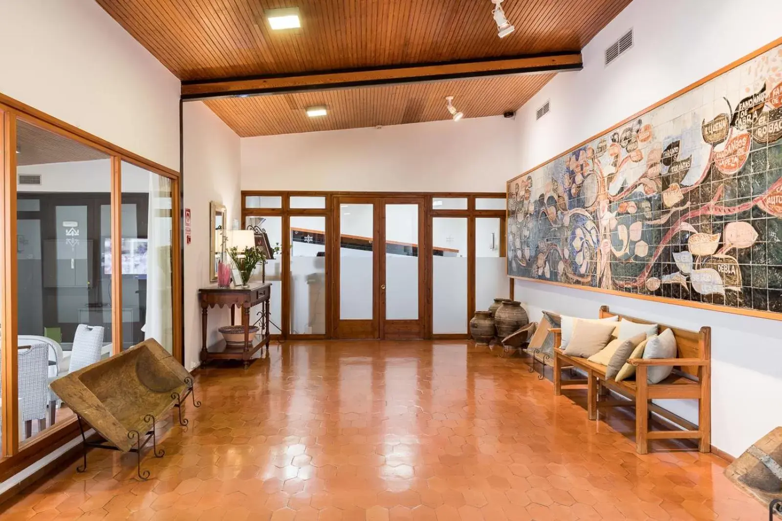 Living room, Lobby/Reception in Parador de Ayamonte