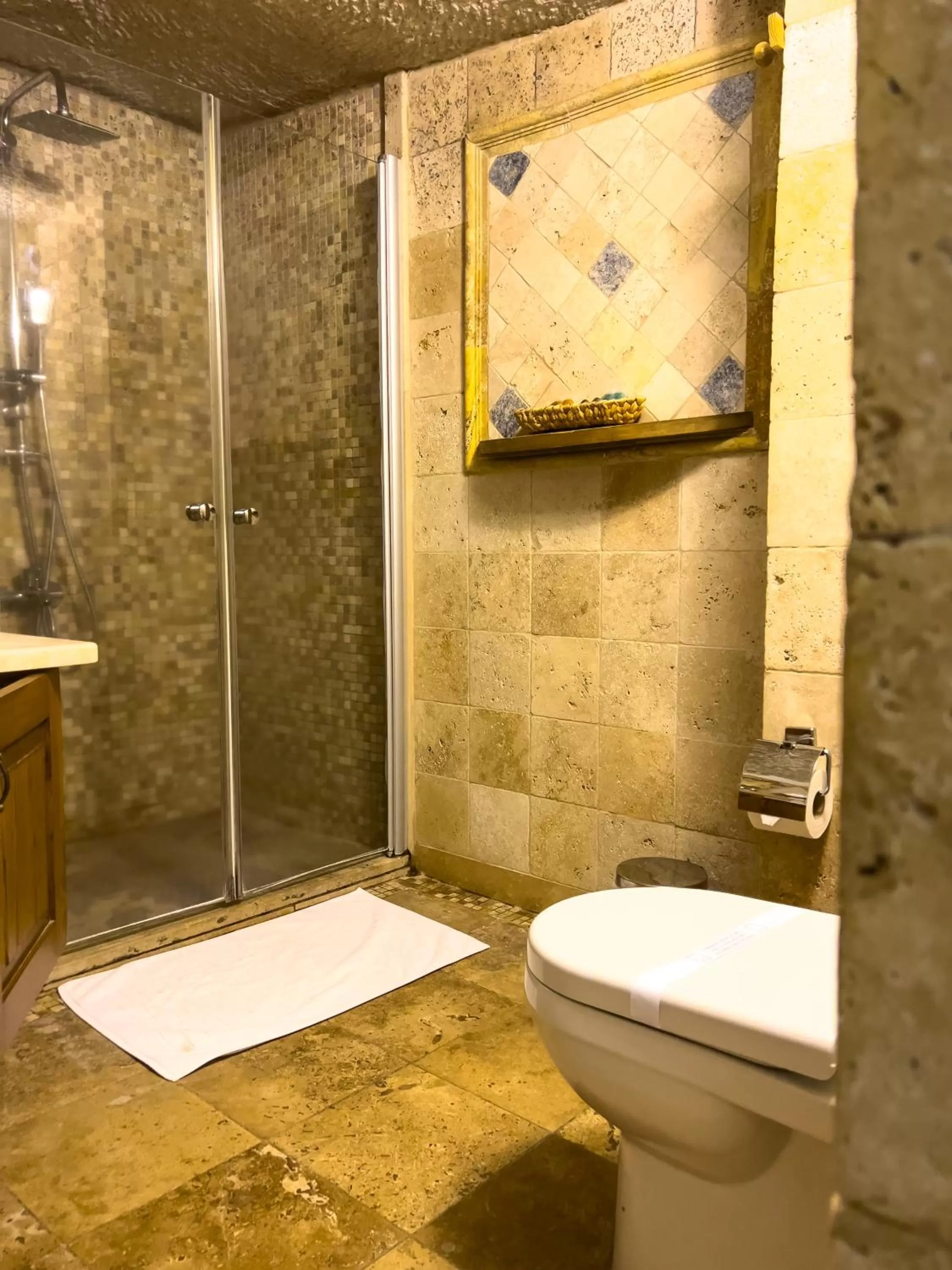 Bathroom in Local Cave House