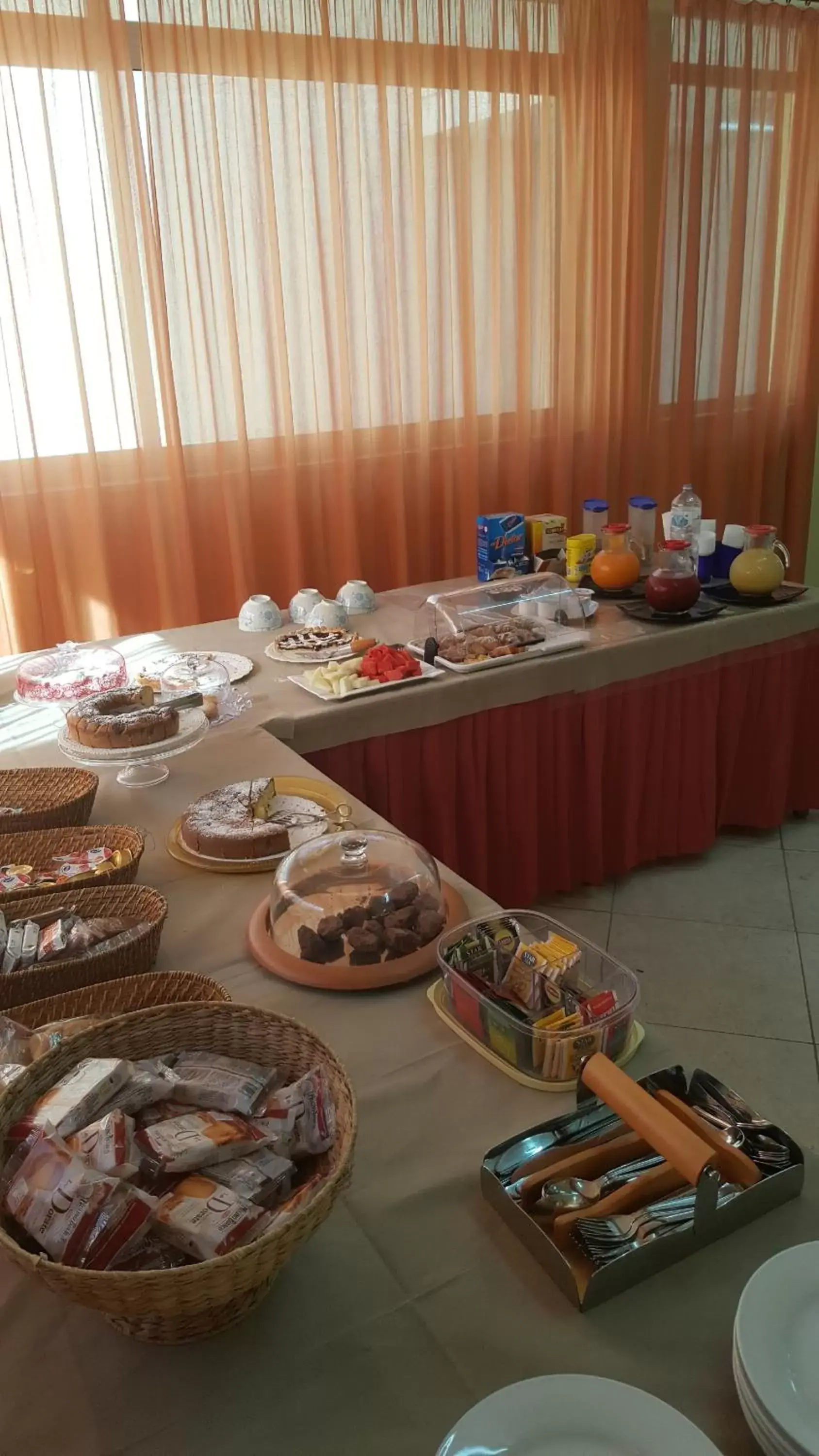 Buffet breakfast, Breakfast in B&B Lu Casale