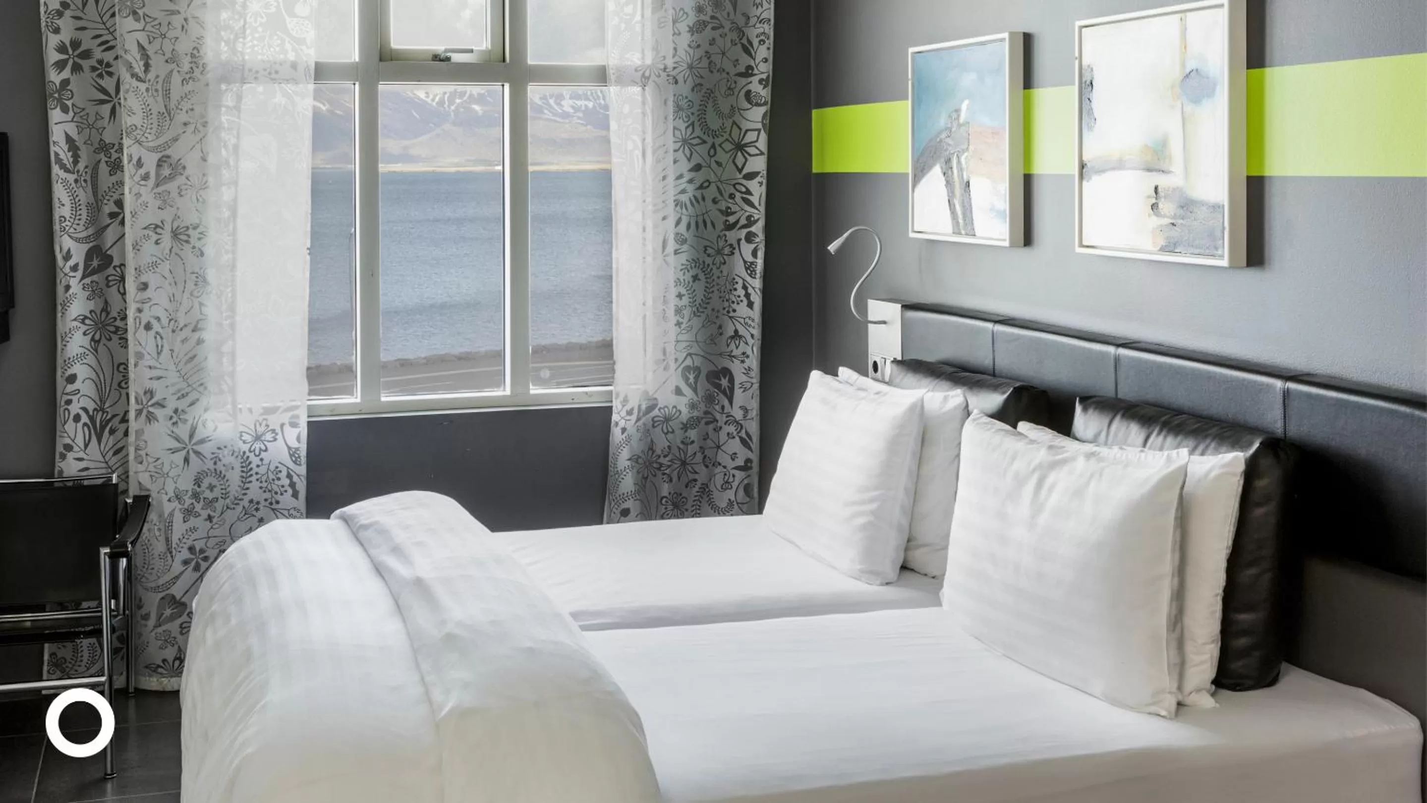 Bedroom, Bed in Center Hotels Arnarhvoll