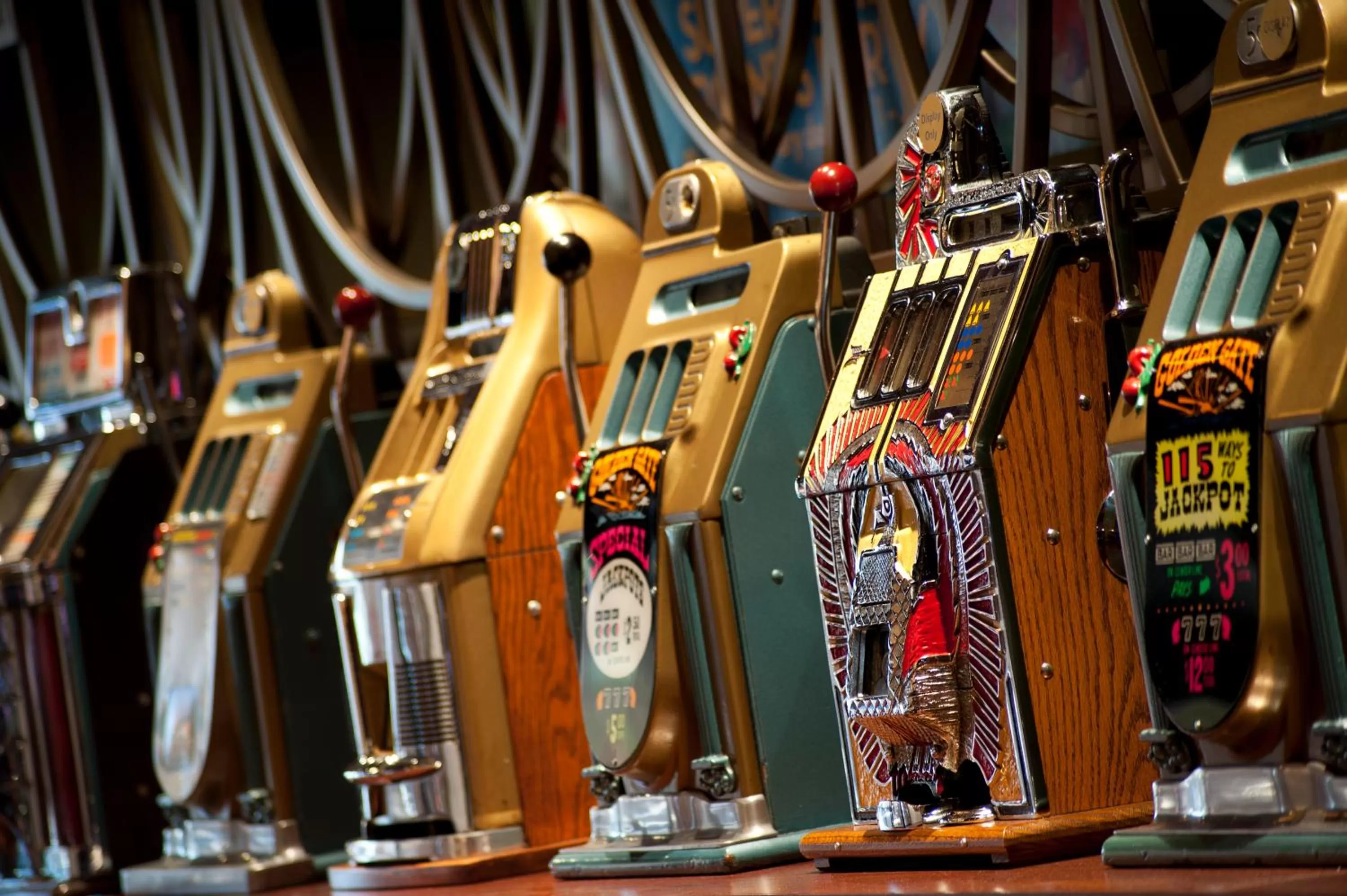 Decorative detail in Golden Gate Casino Hotel