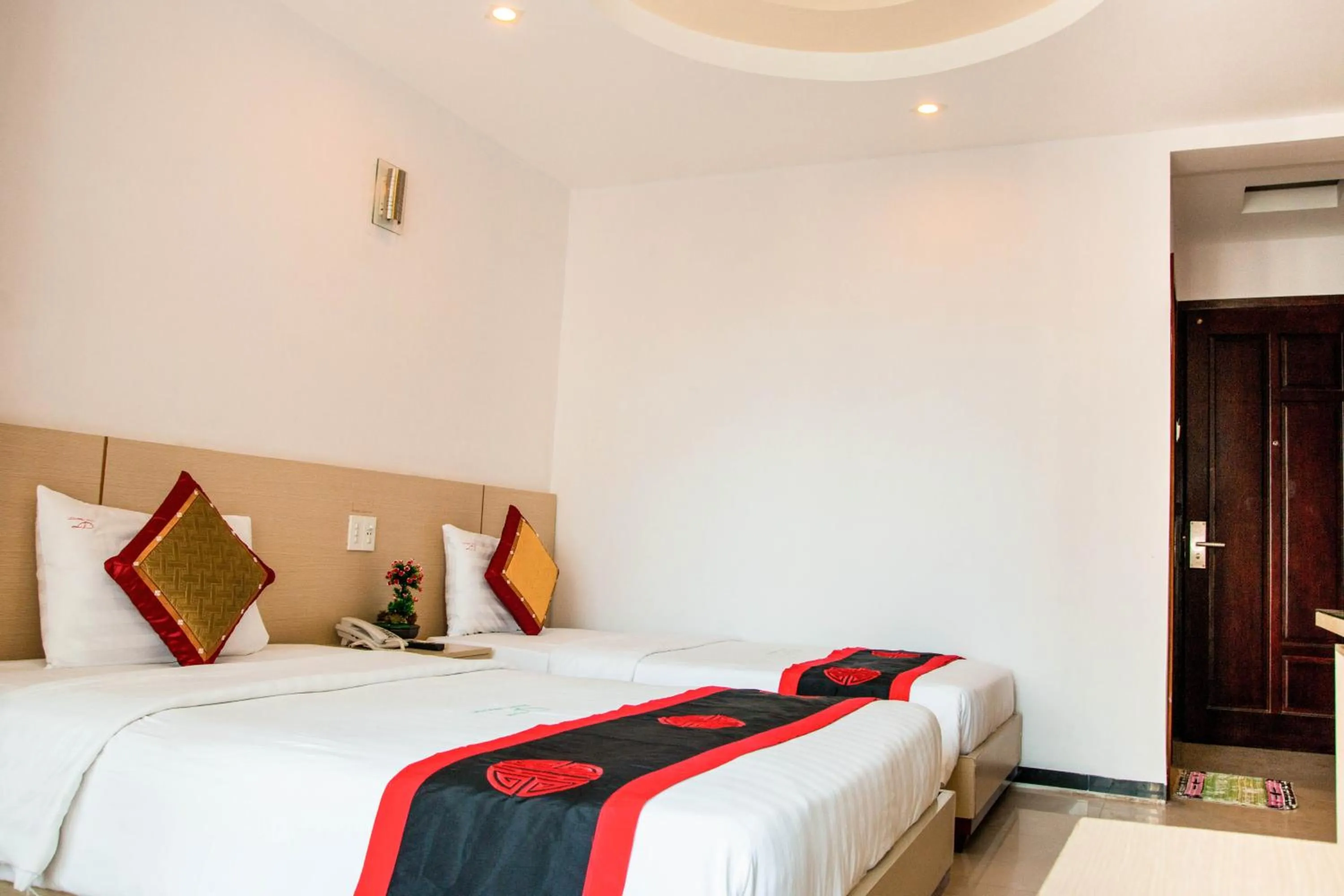 Bed in Le Duong Hotel