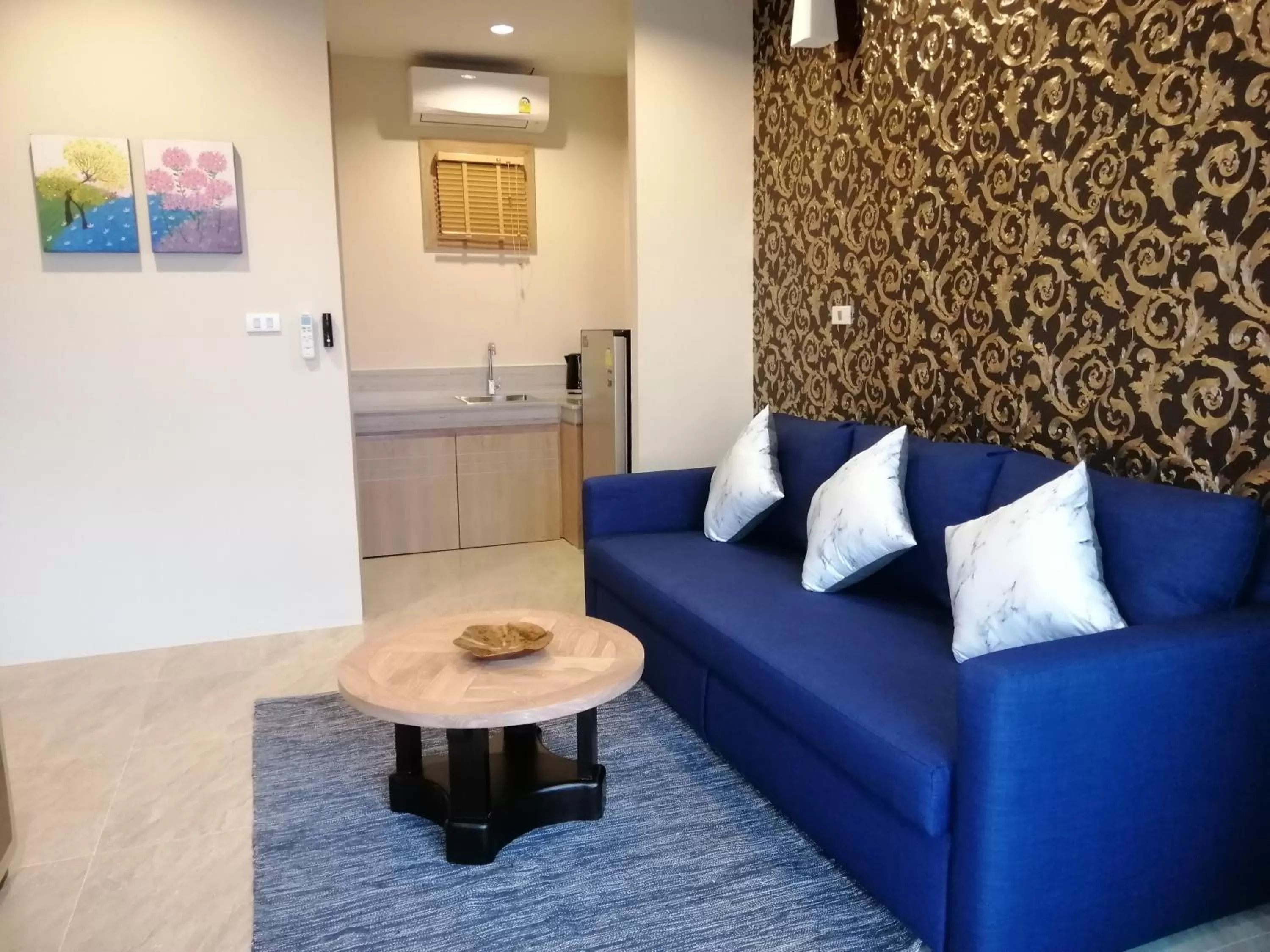 Living room in Khaolak Blue Sky Villa