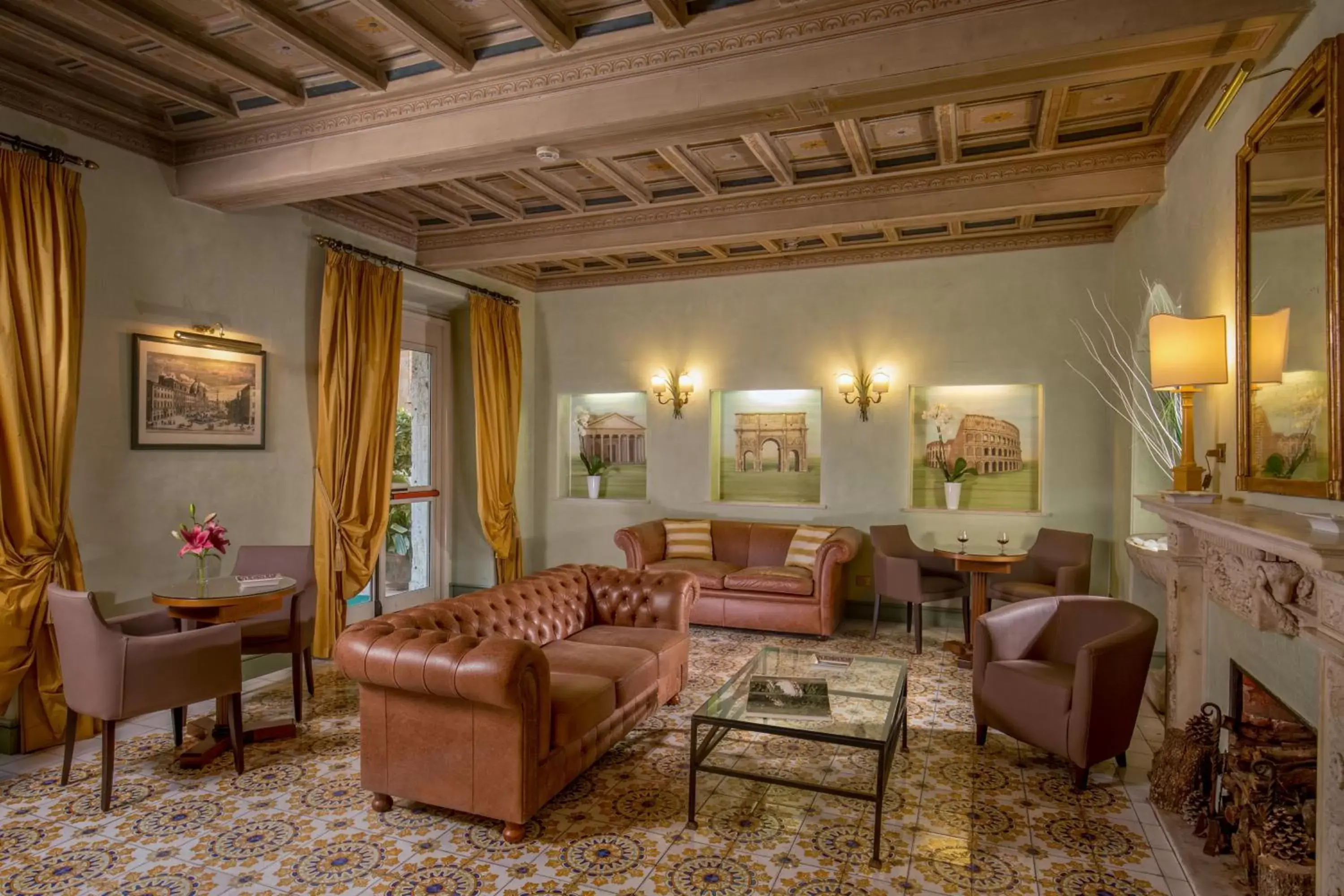 Lobby or reception, Seating Area in Hotel Villa Grazioli