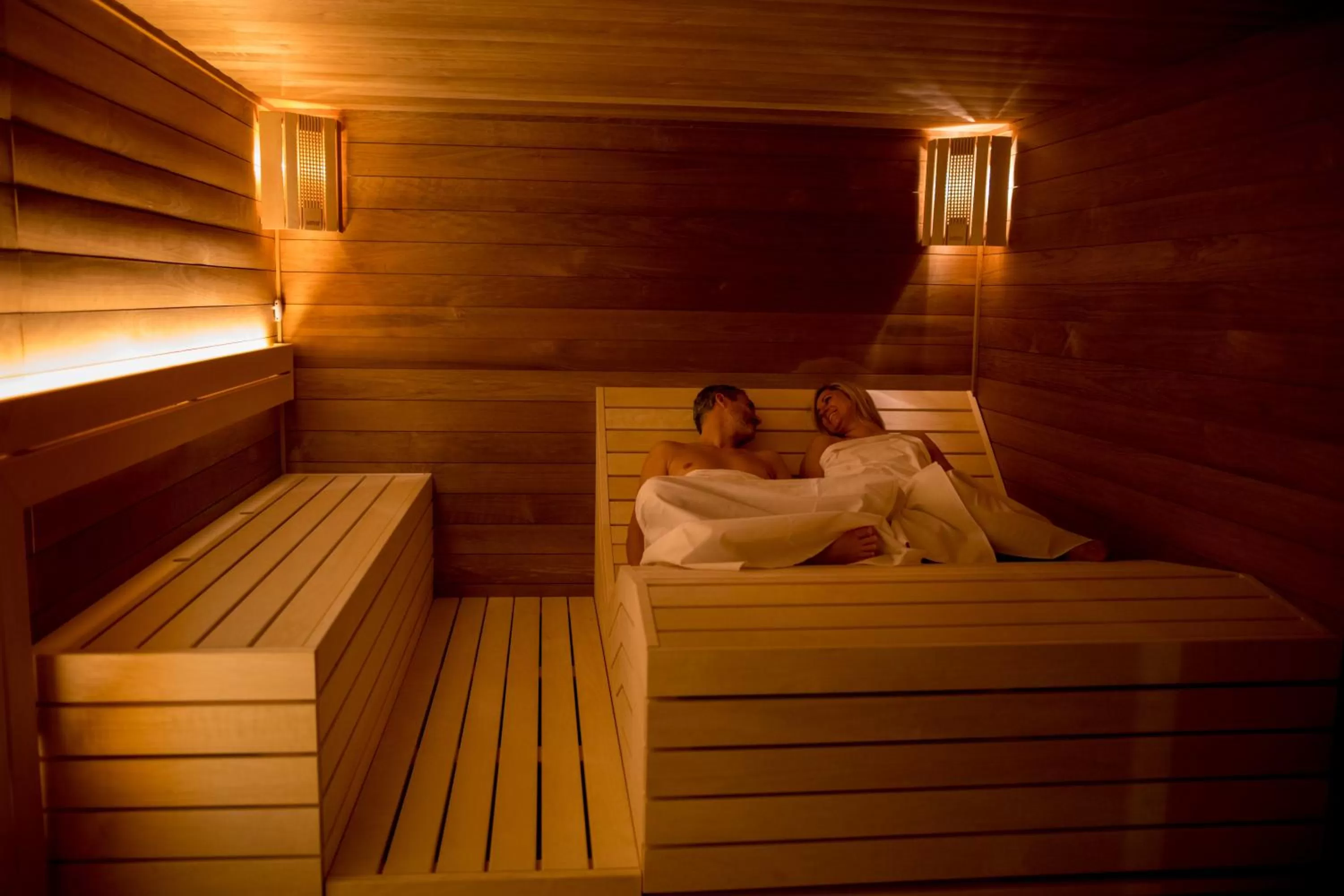 Sauna in Hotel Kras