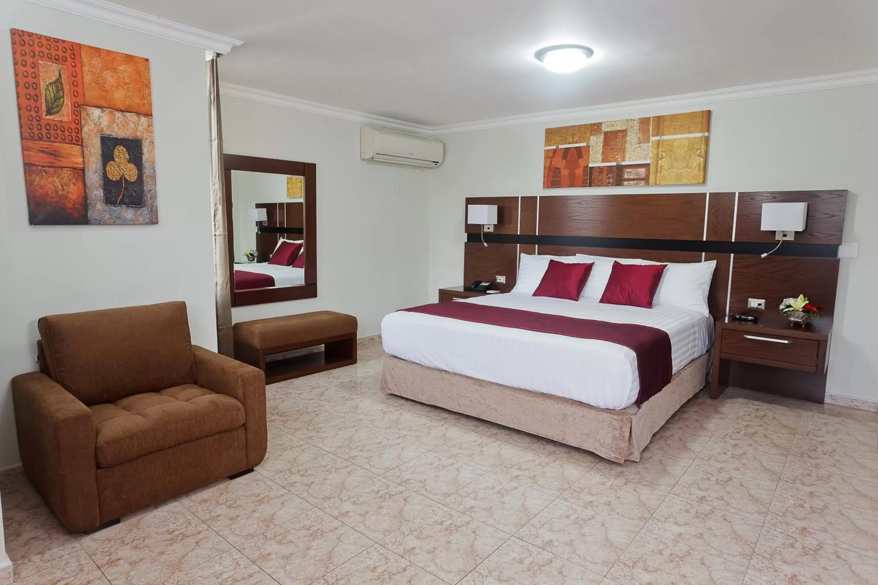 Bedroom in Hotel Coral Suites