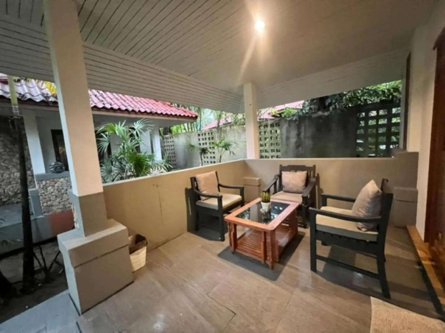 Seating area in Samui Garden Home