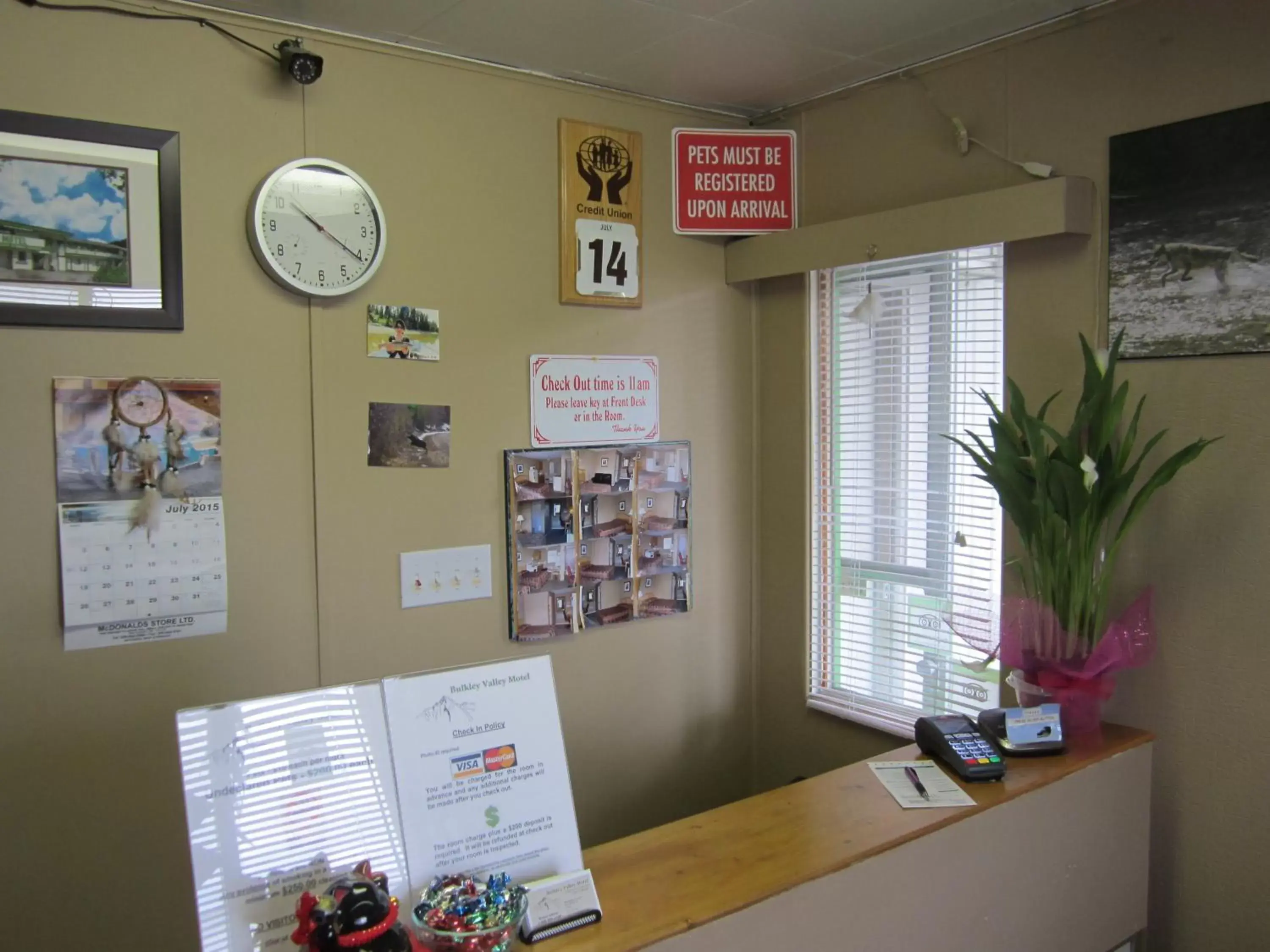 Facade/entrance, Lobby/Reception in Bulkley Valley Motel