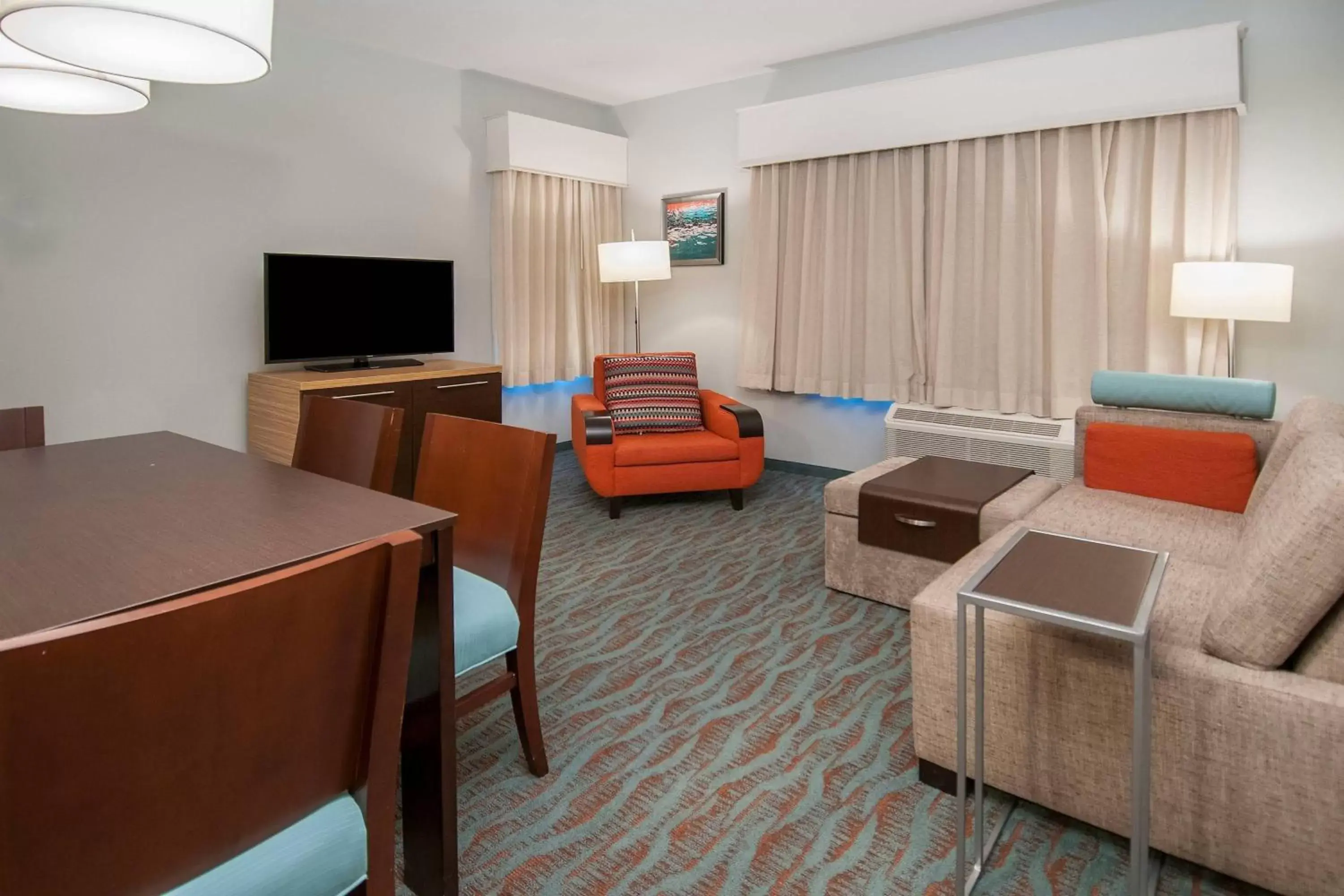Living room, Seating Area in TownePlace Suites by Marriott Vidalia Riverfront