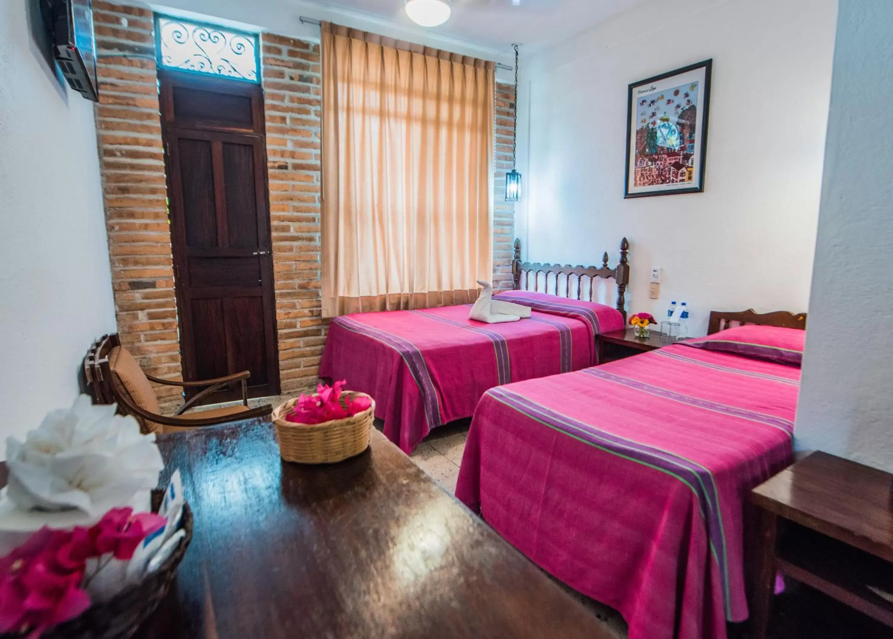 Bed in Hotel Villa del Mar Tradicional
