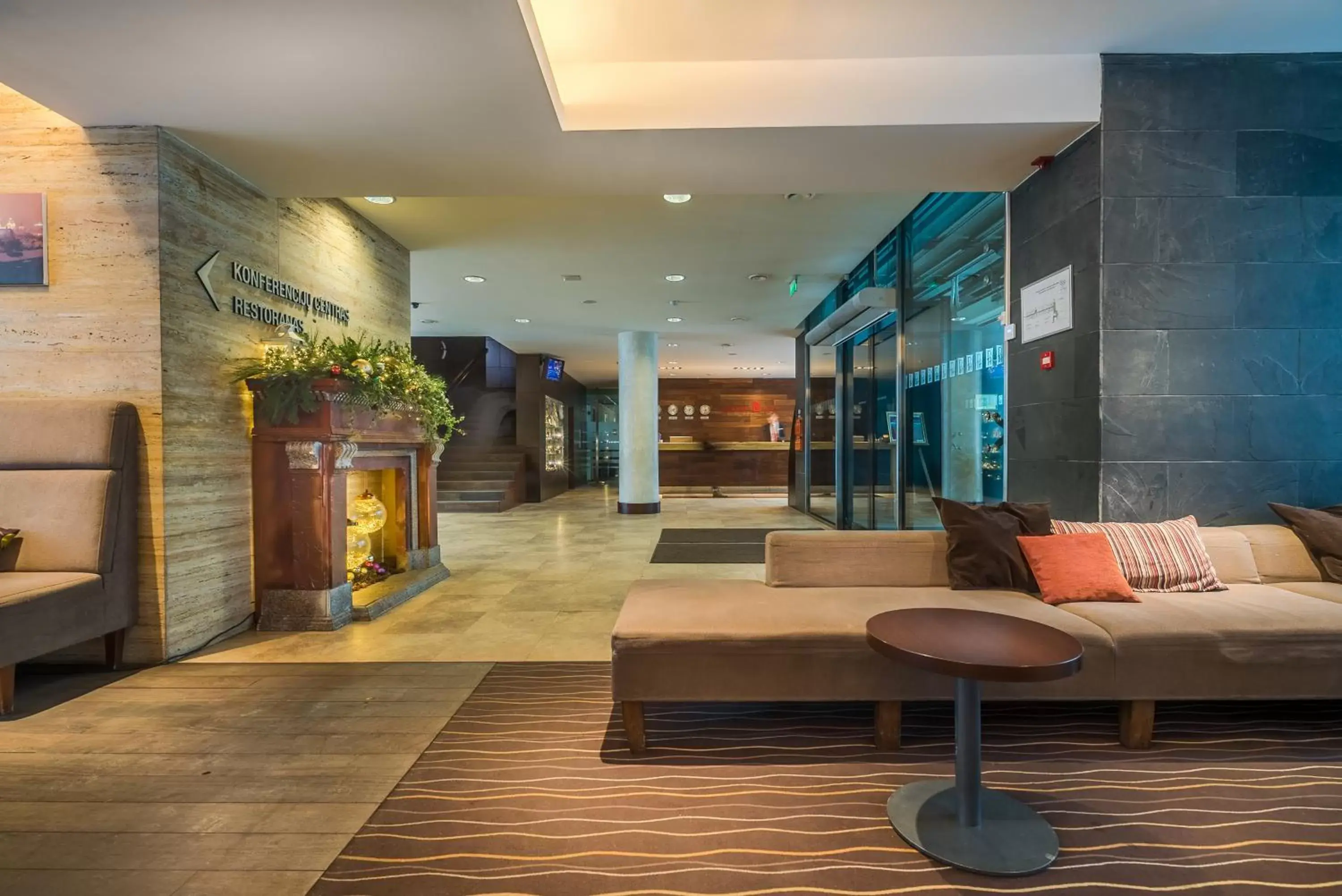 Lobby or reception in Hotel Panorama