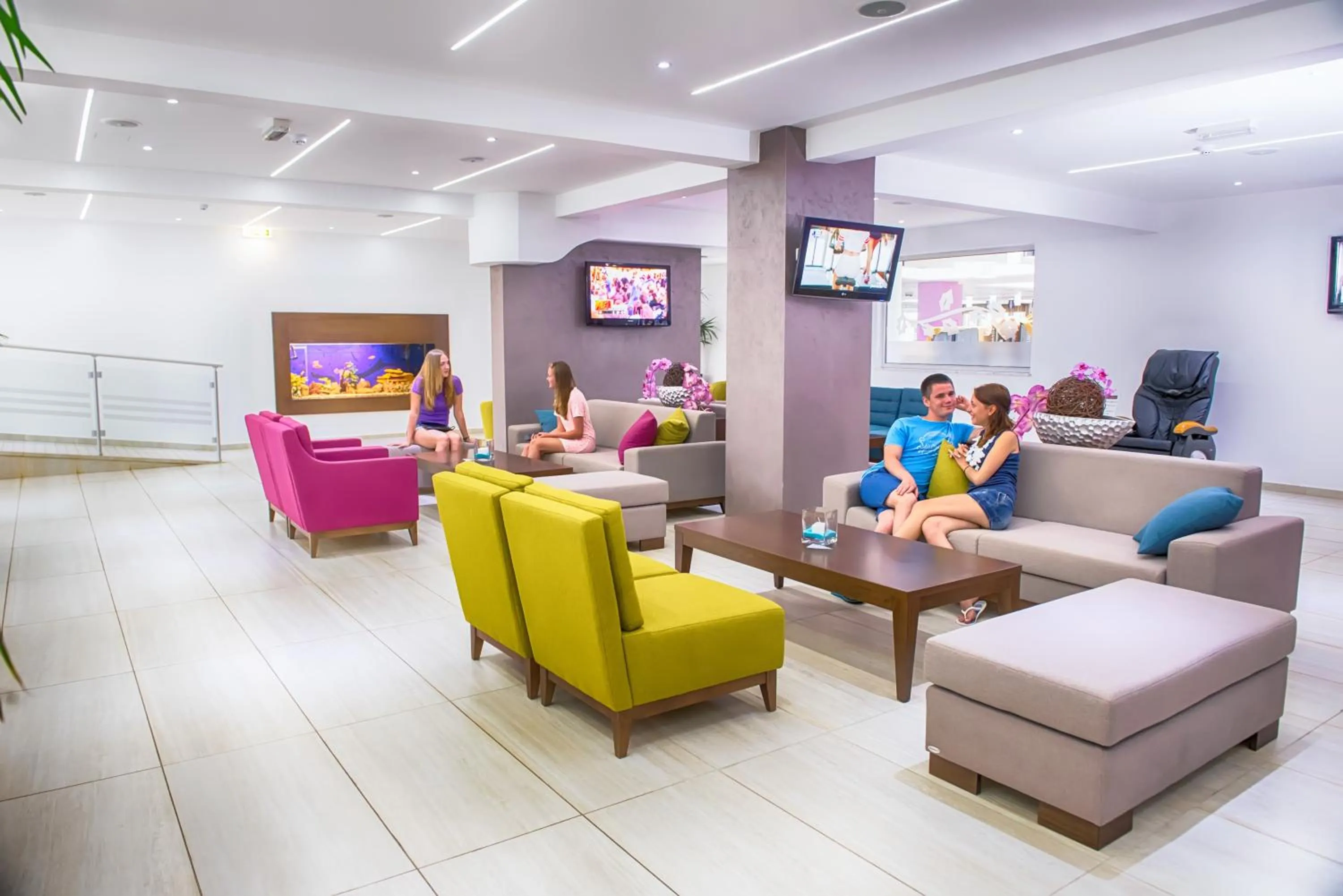 Lobby or reception in New Famagusta Hotel & Suites