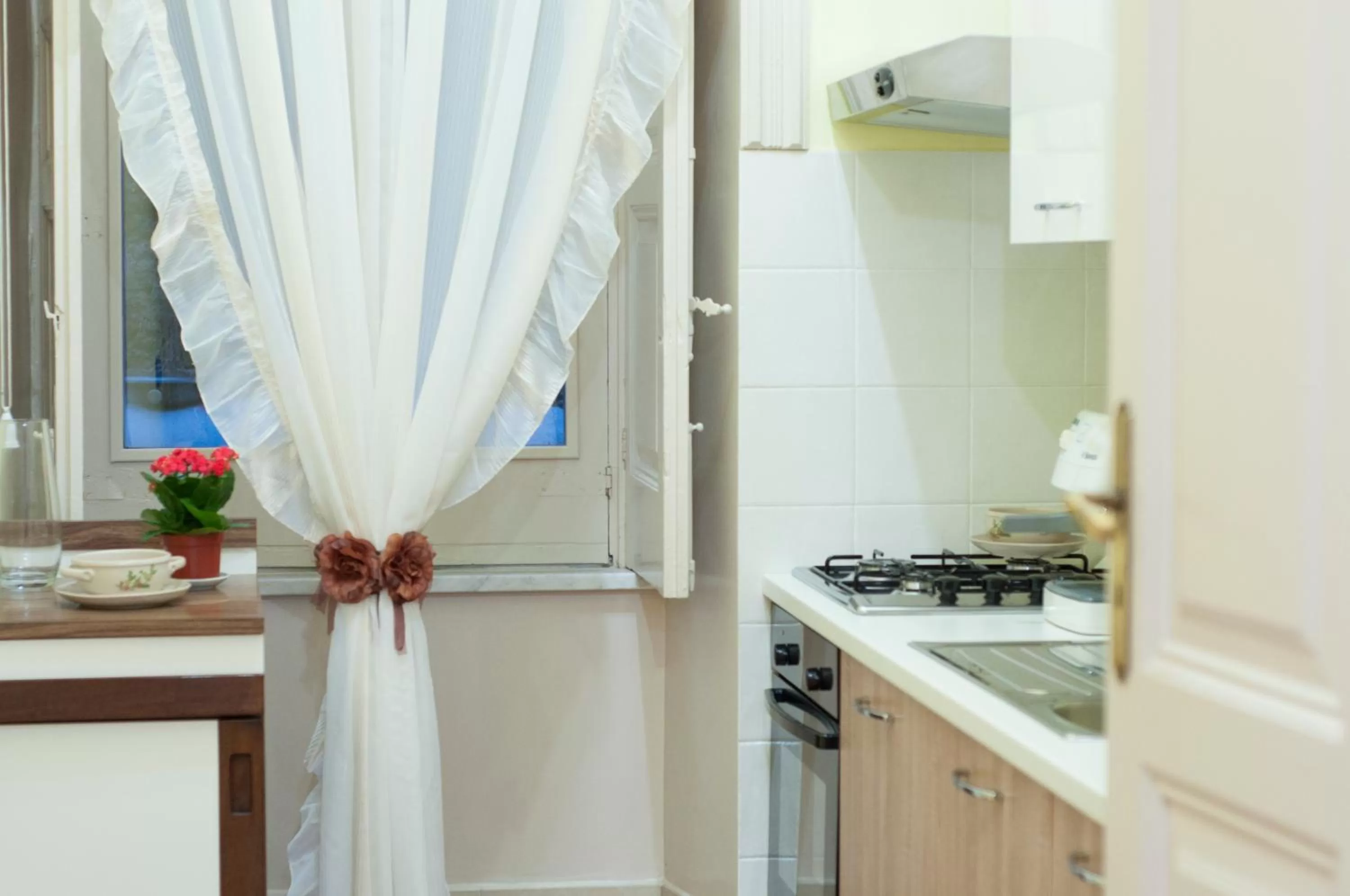 Kitchen/Kitchenette in B&B Villa Roma