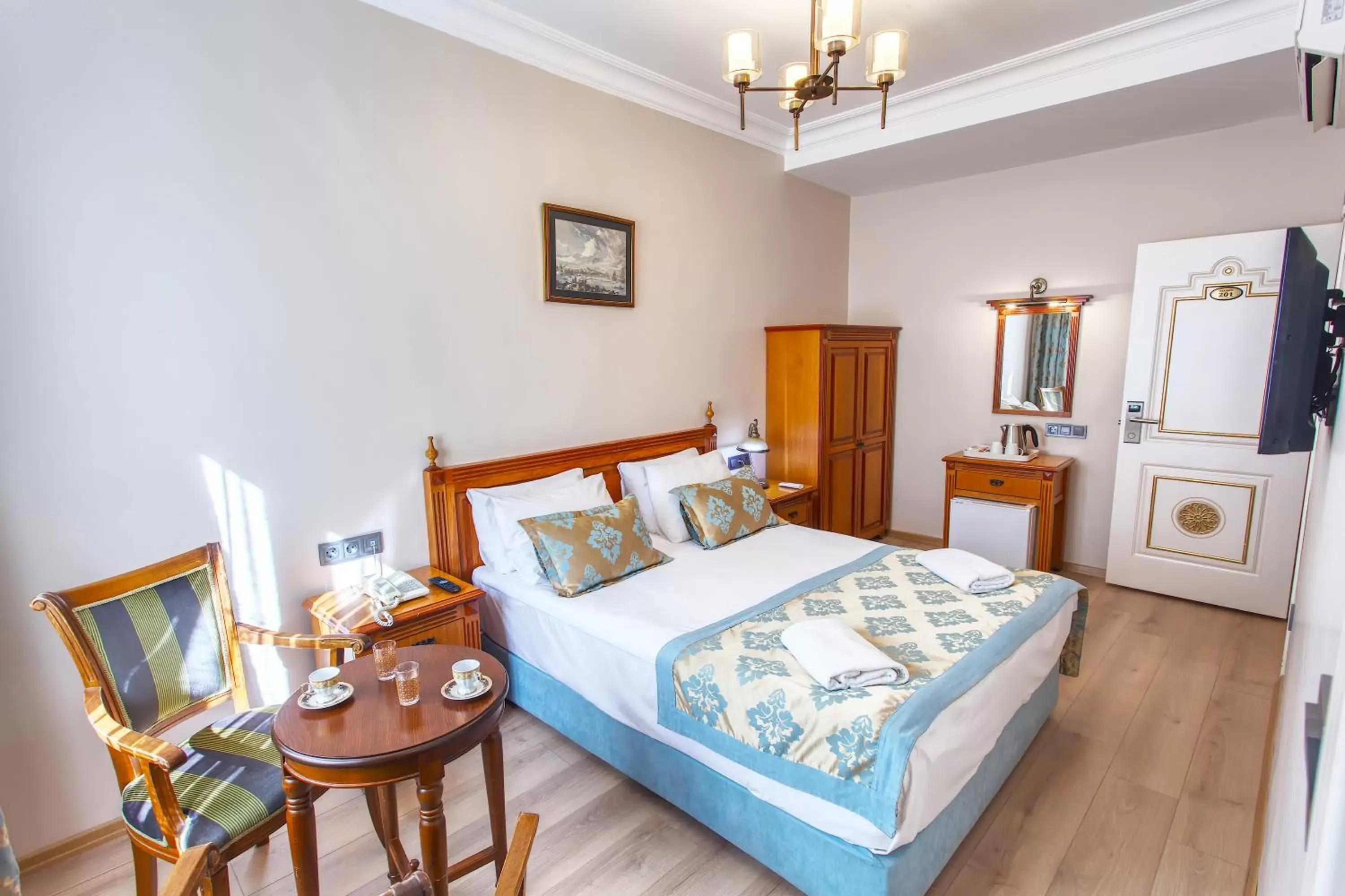 Bedroom, Bed in Hotel Saba