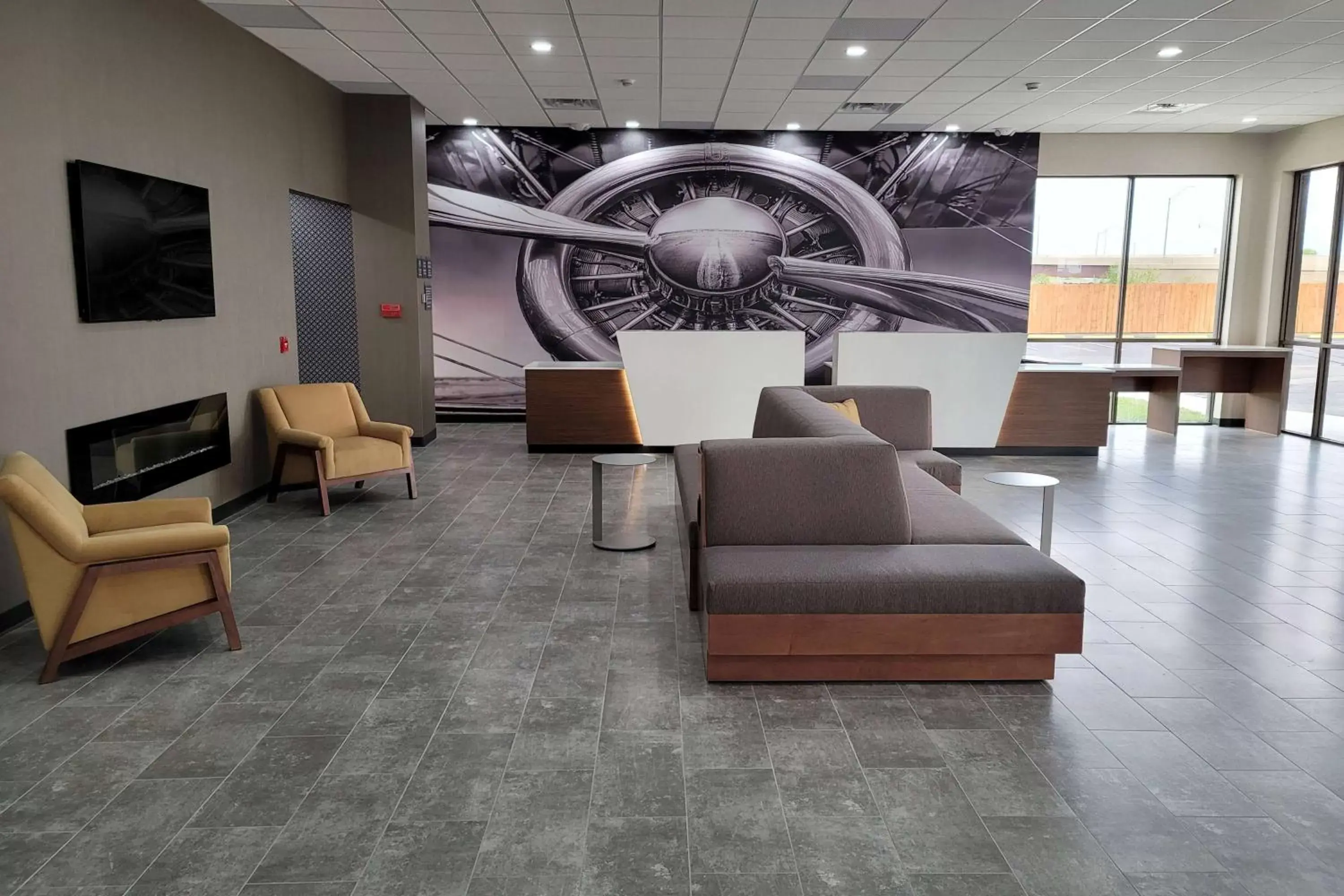 Lobby or reception, Lobby/Reception in Hawthorn Suites by Wyndham Wichita Airport