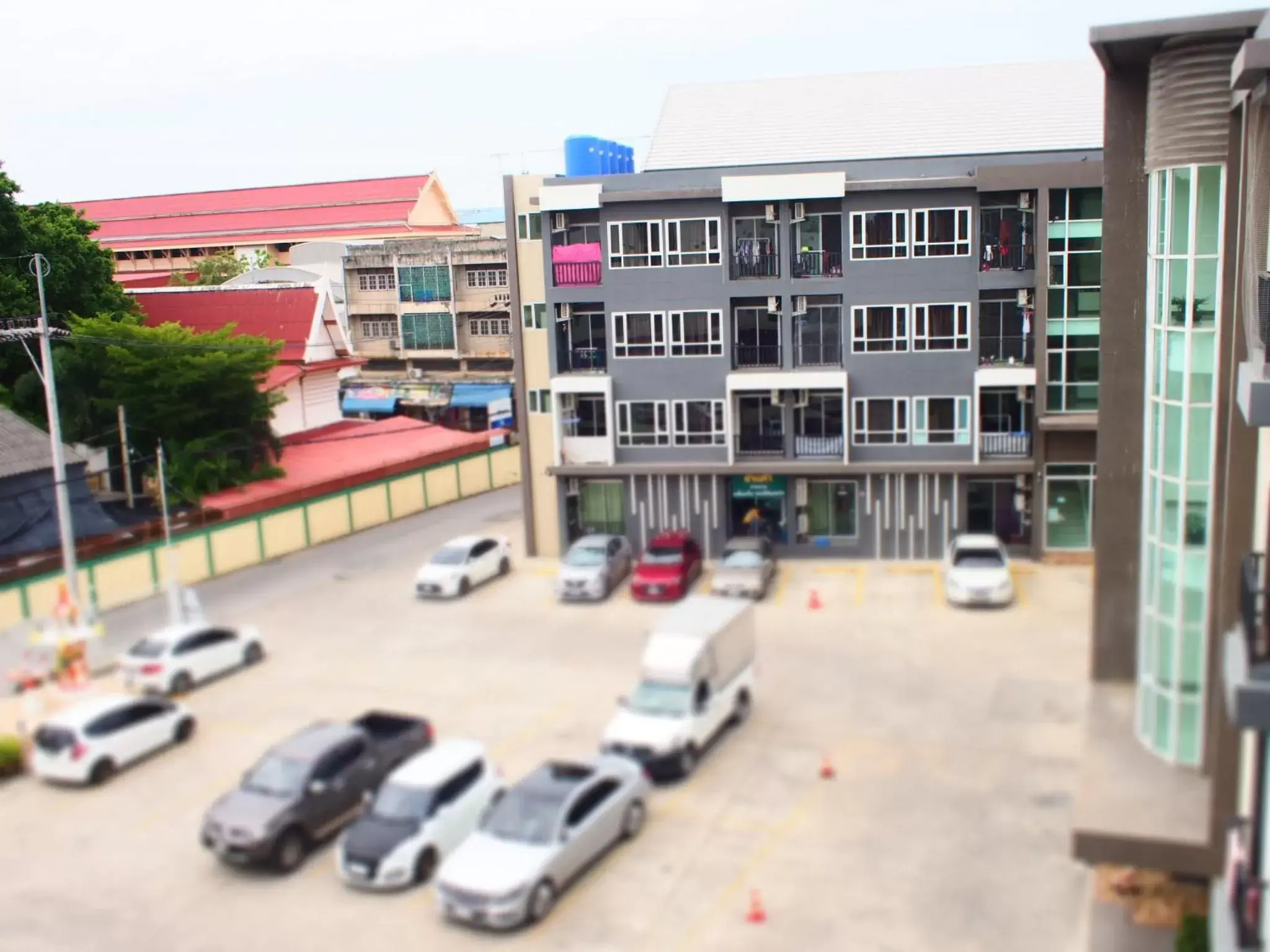 Parking, Property Building in My Room Nakhon Pathom