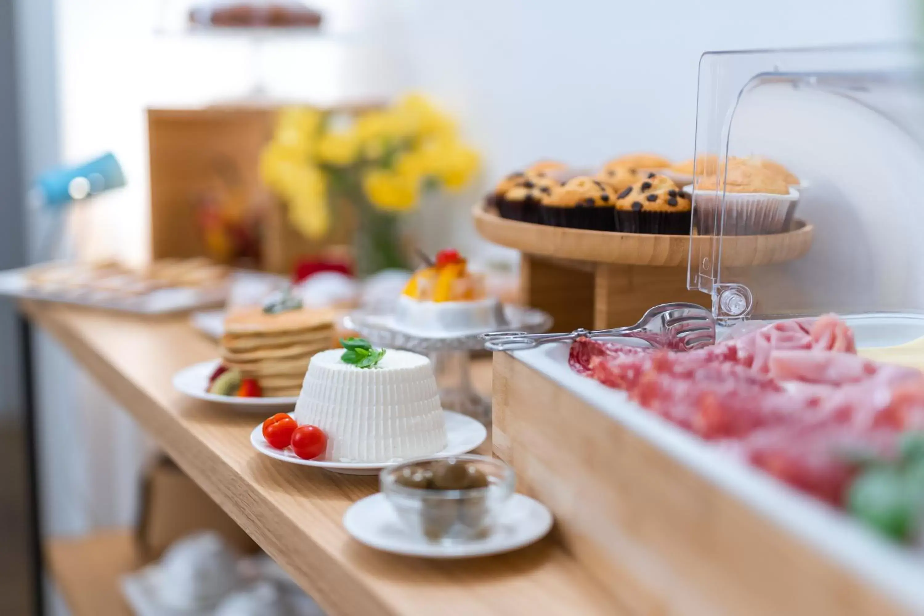 Breakfast, Food in Archè Design Rooms and Suites