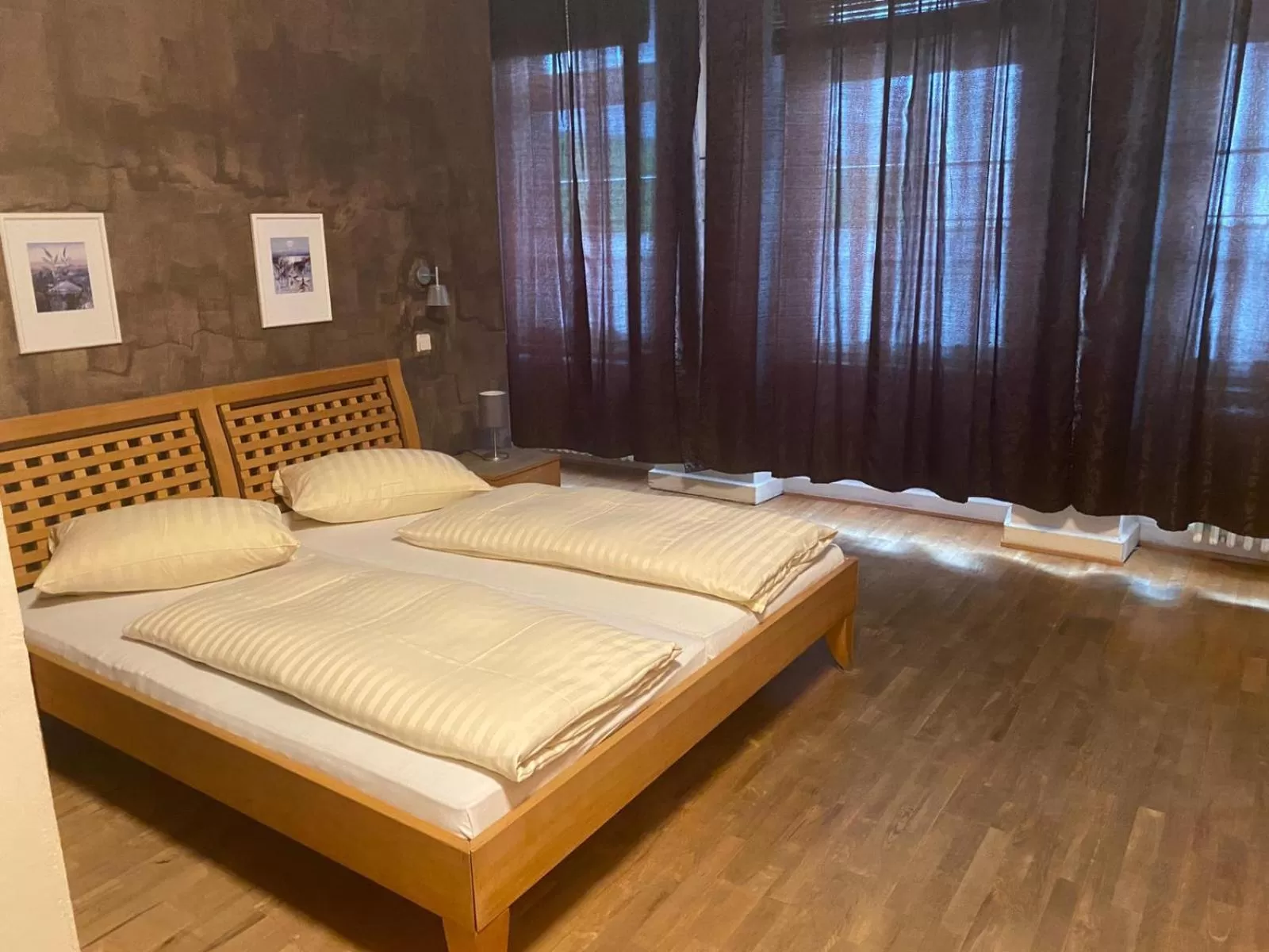 Bed in Hotel Restaurant Frankenturm