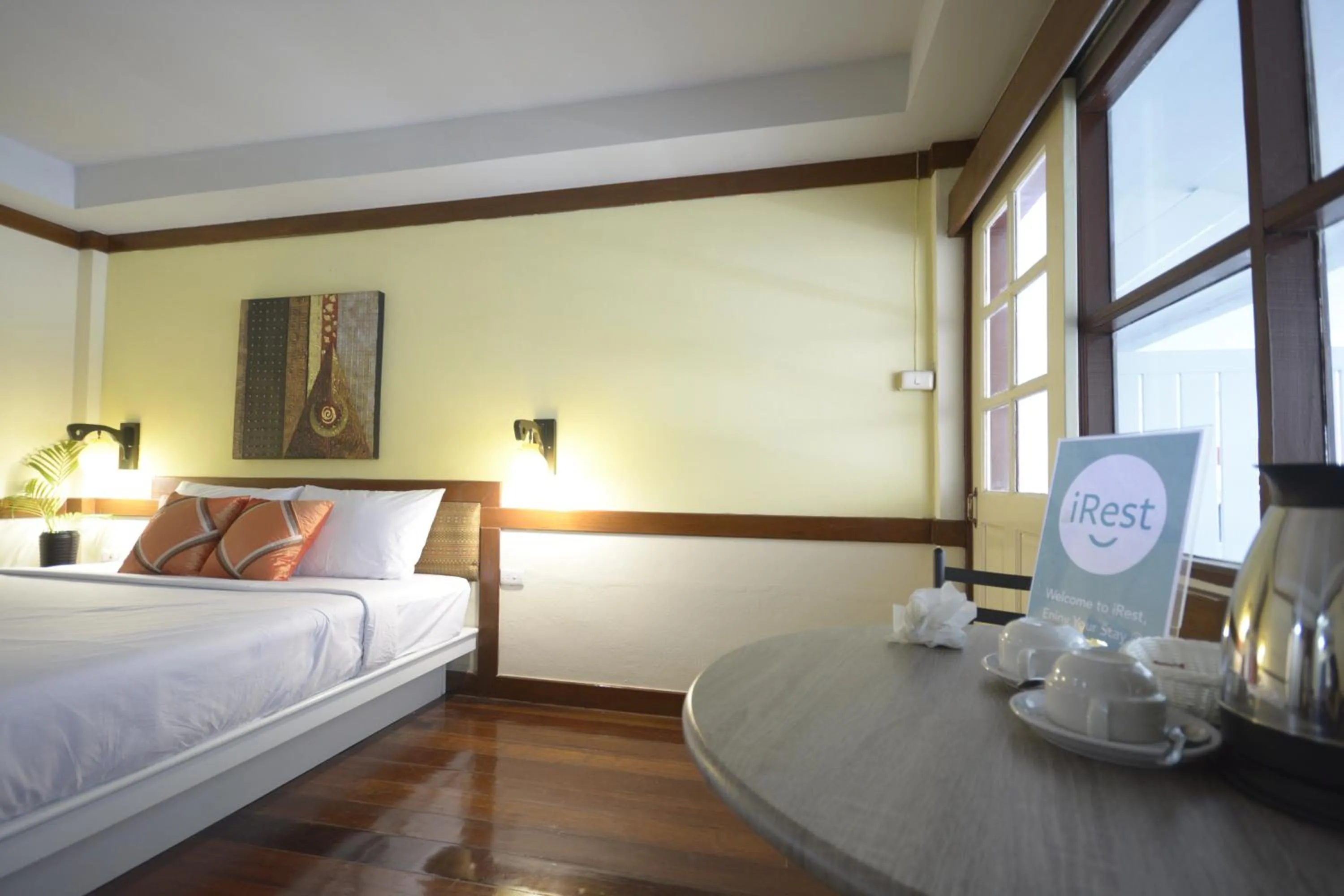 Coffee/tea facilities, Bed in iRest Ao Nang Seafront