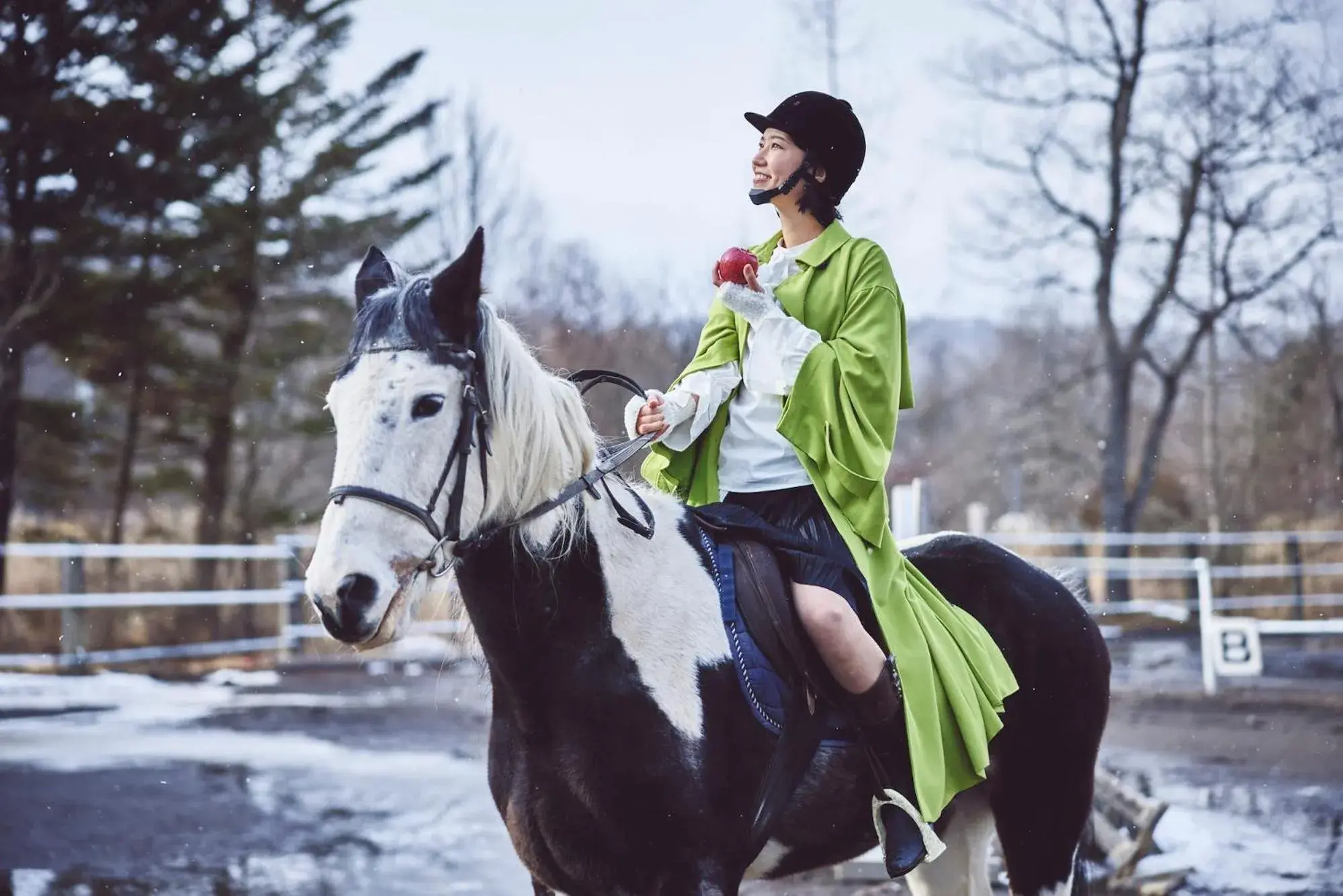 Off site, Horseback Riding in Hotel Indigo Karuizawa