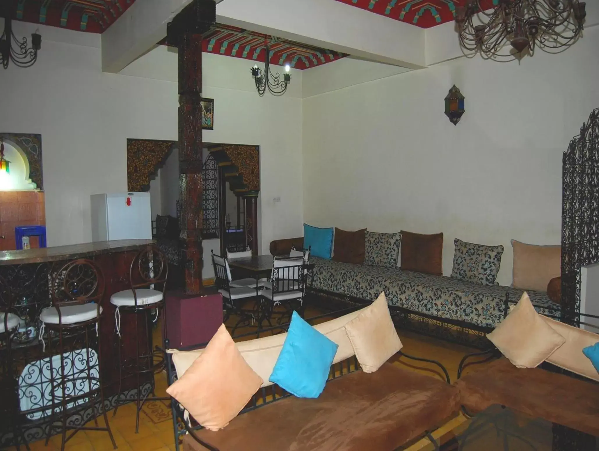 Living room in Résidence Miramare Marrakech