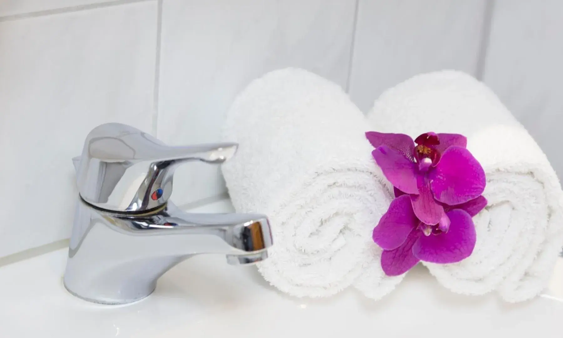 Decorative detail, Bathroom in Akzent Hotel Alpenrose