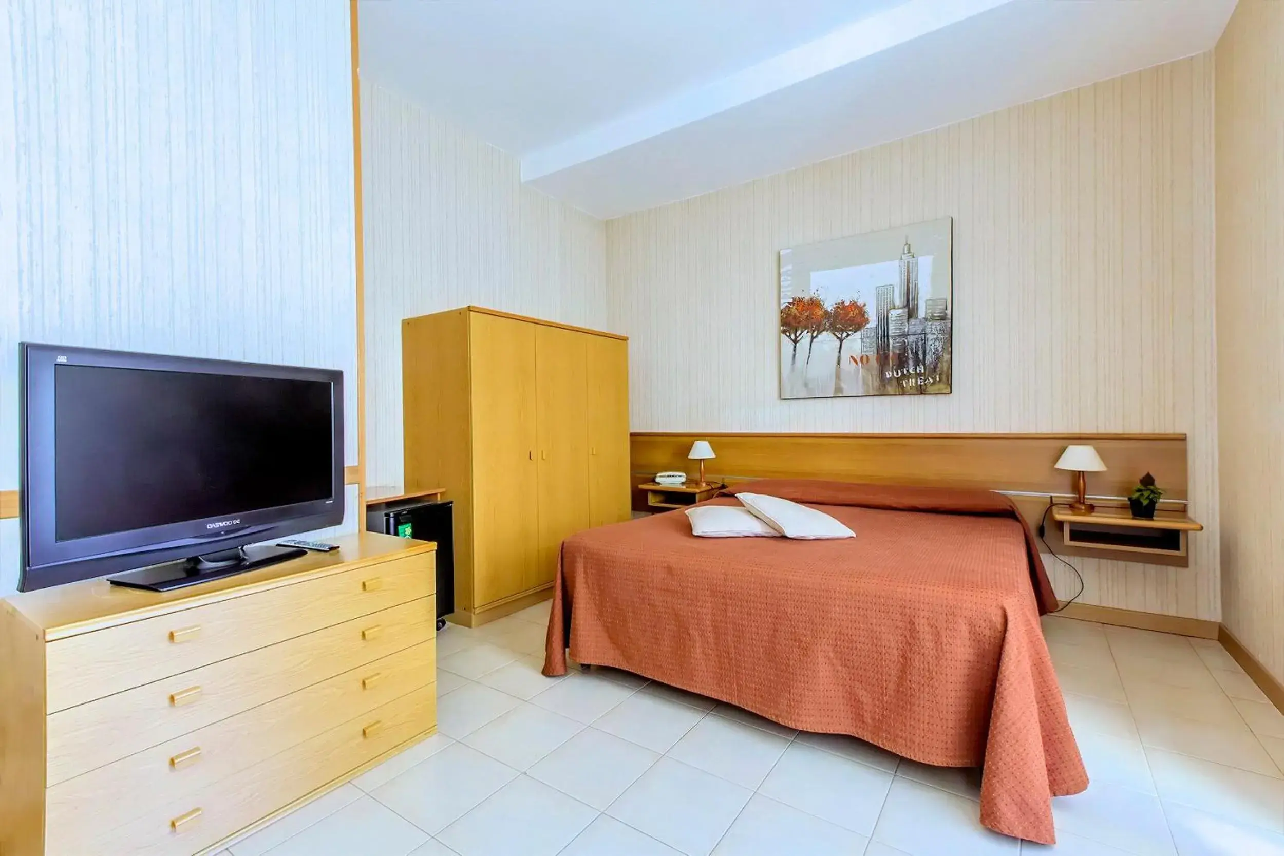 Bed, Room Photo in Hotel Residence Ulivi E Palme