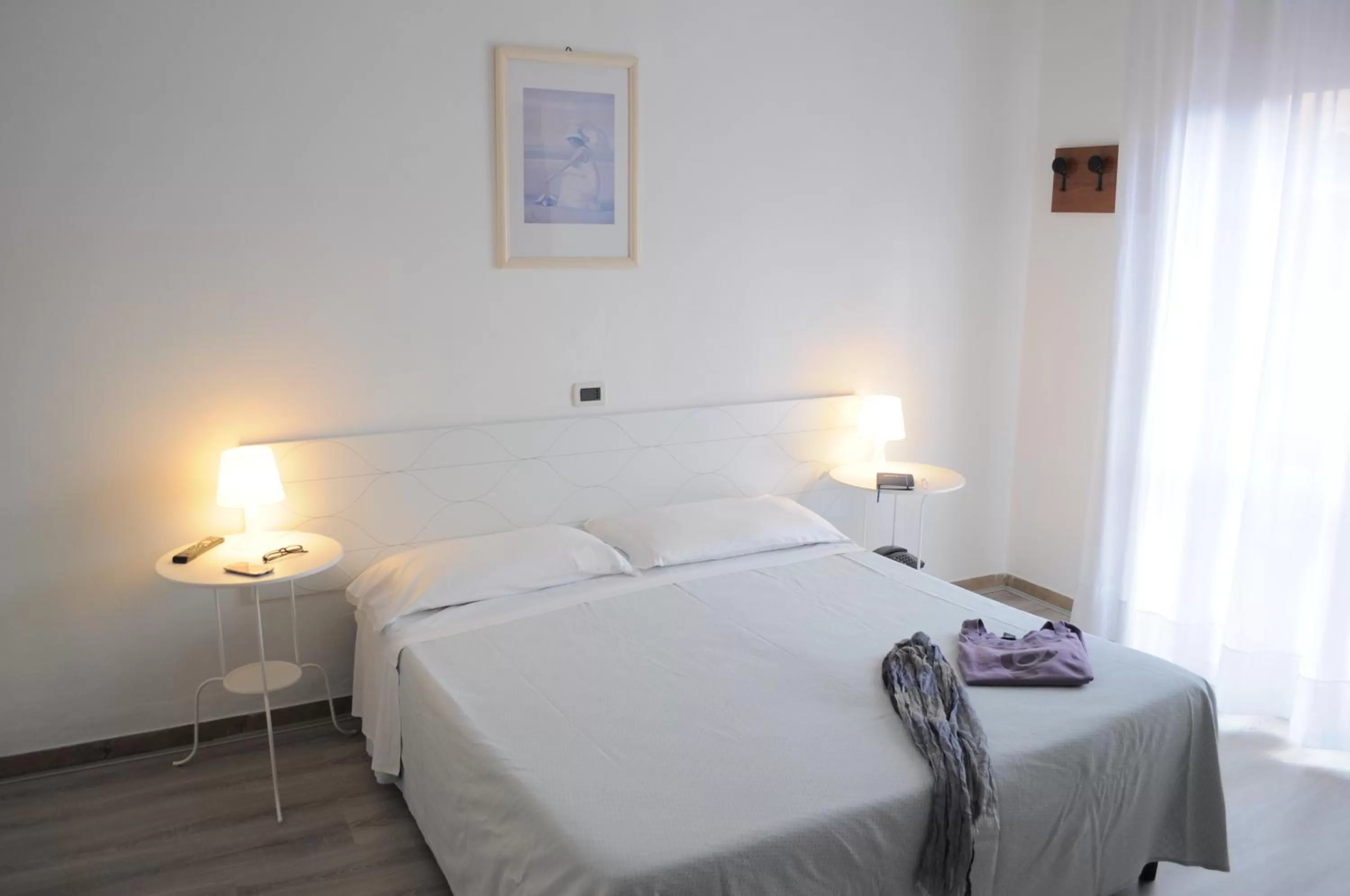 Bedroom, Bed in Hotel Cecile