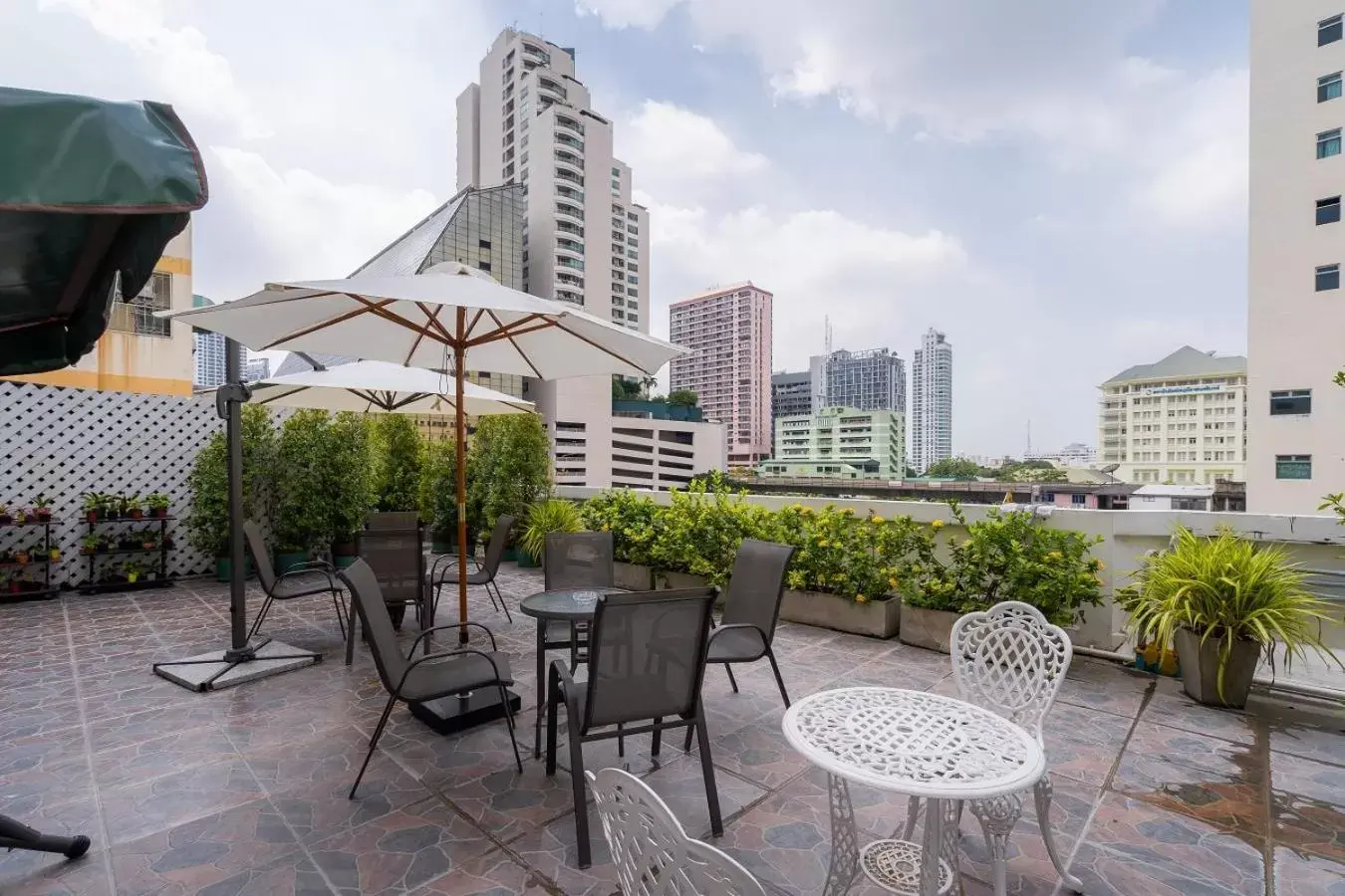 Balcony/Terrace in True Siam Phayathai Hotel