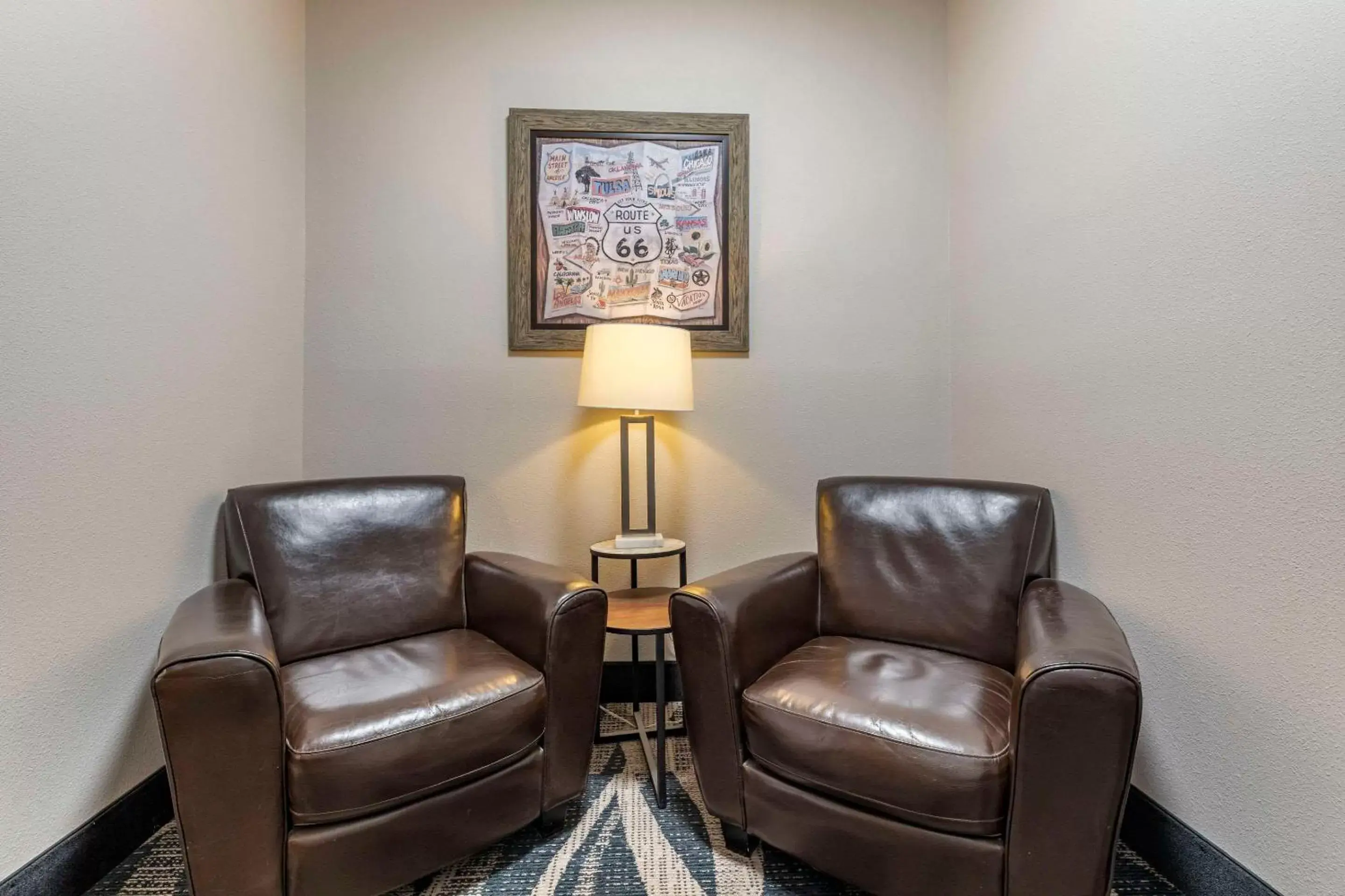 Lobby or reception, Seating Area in Clarion Inn Kingman I-40 Route 66