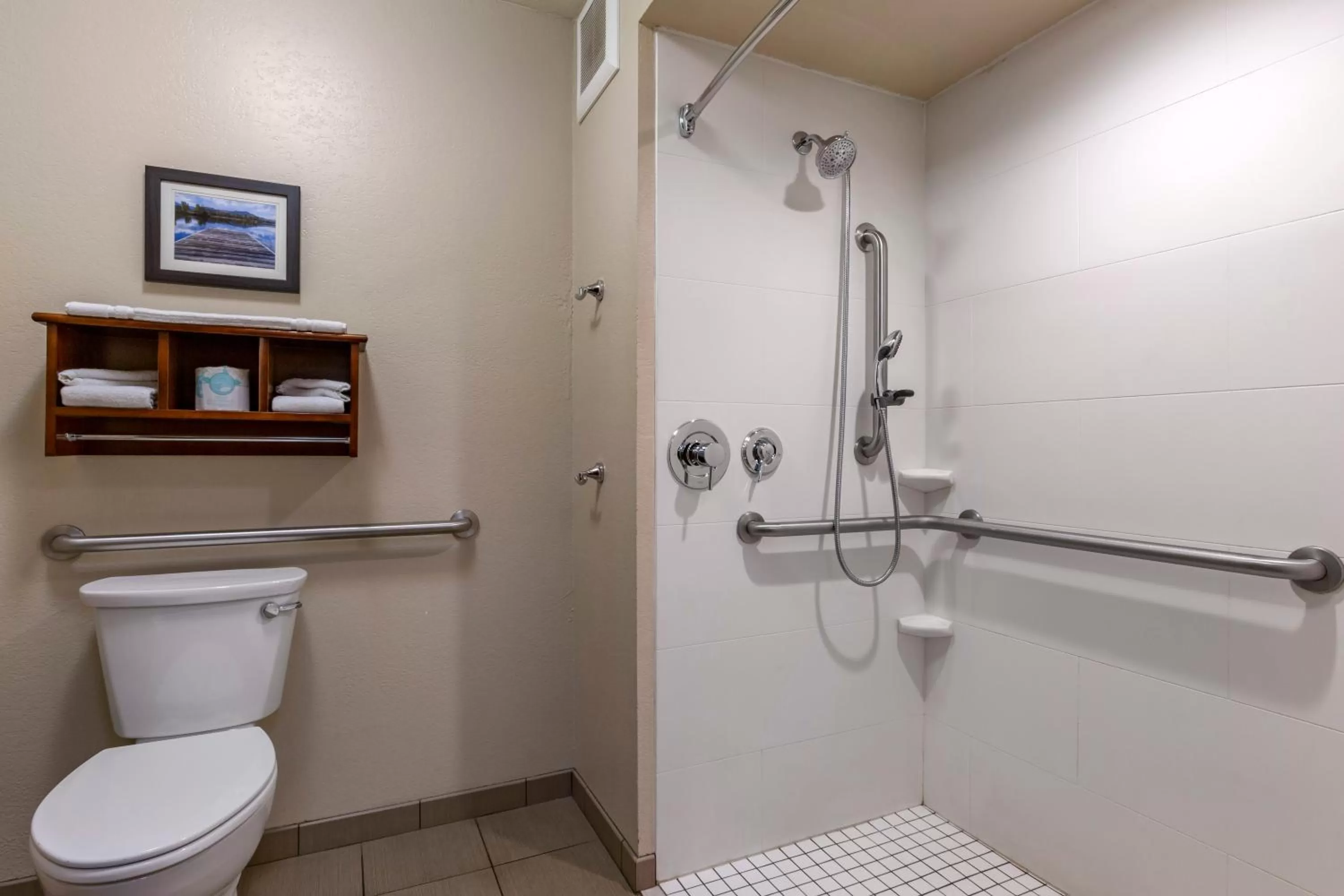 Shower in Comfort Inn & Suites Coeur d'Alene