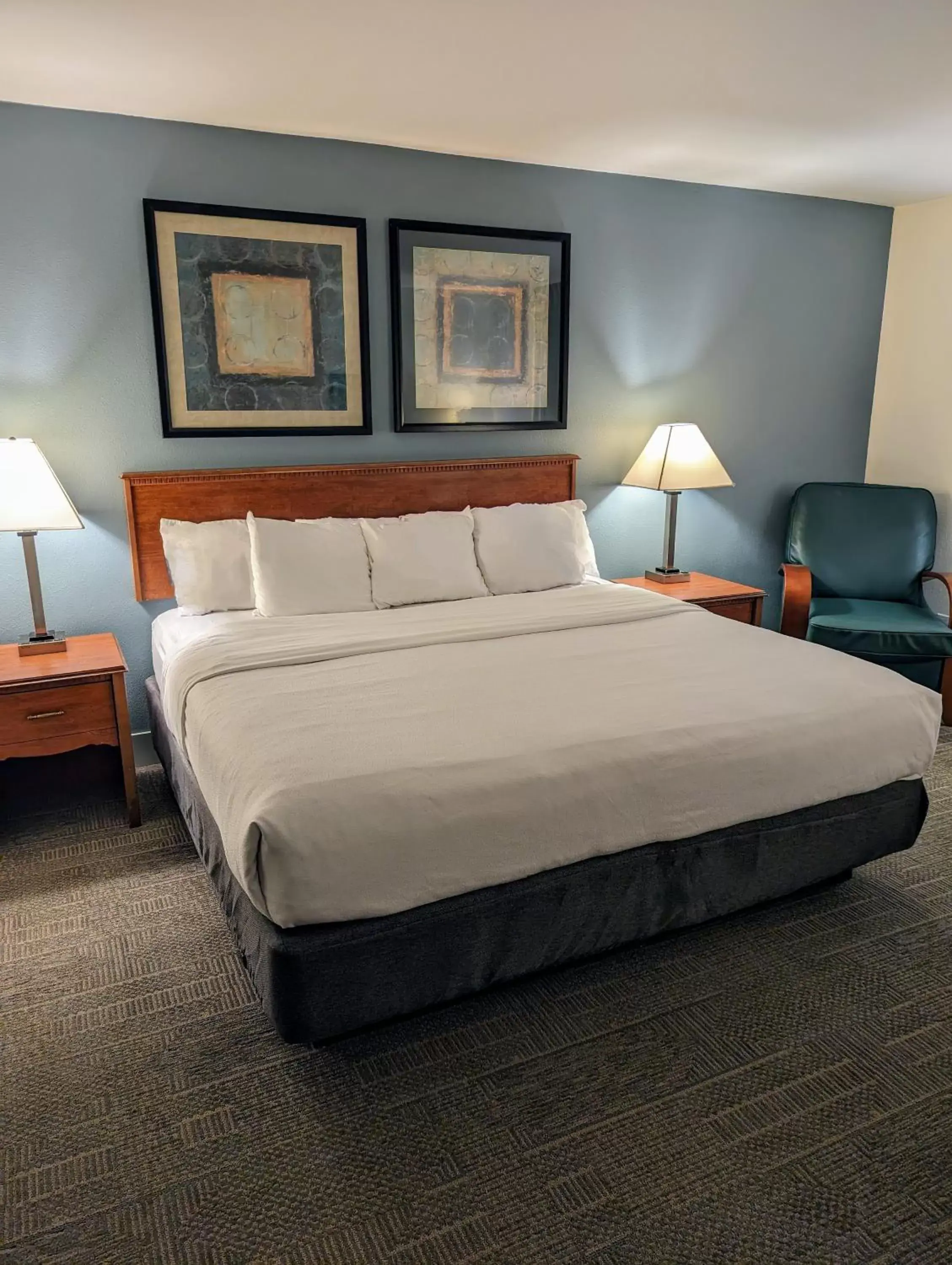Bedroom, Bed in La Quinta Inn by Wyndham Chicago Willowbrook