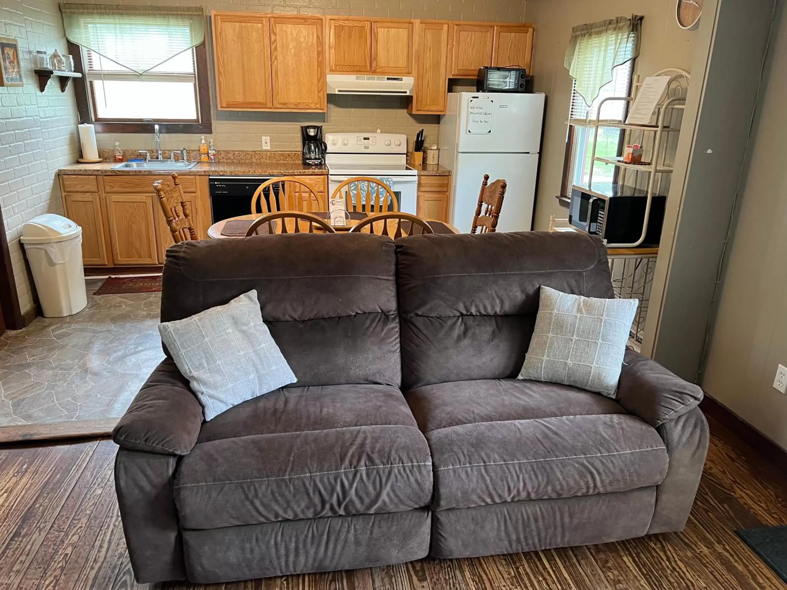 Seating Area in Echo Valley Cottages