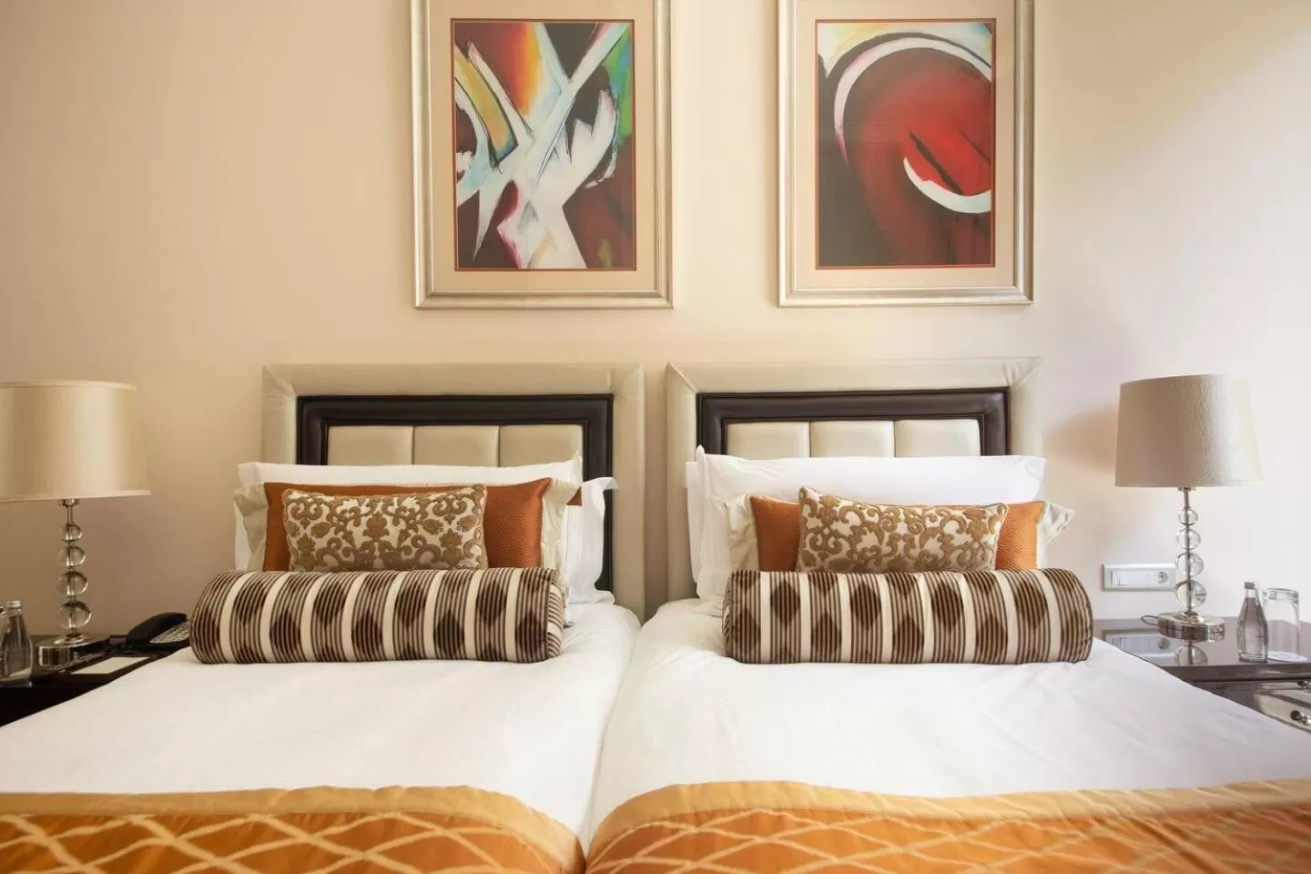 Bed in Taj Executive Suites, Private Residence