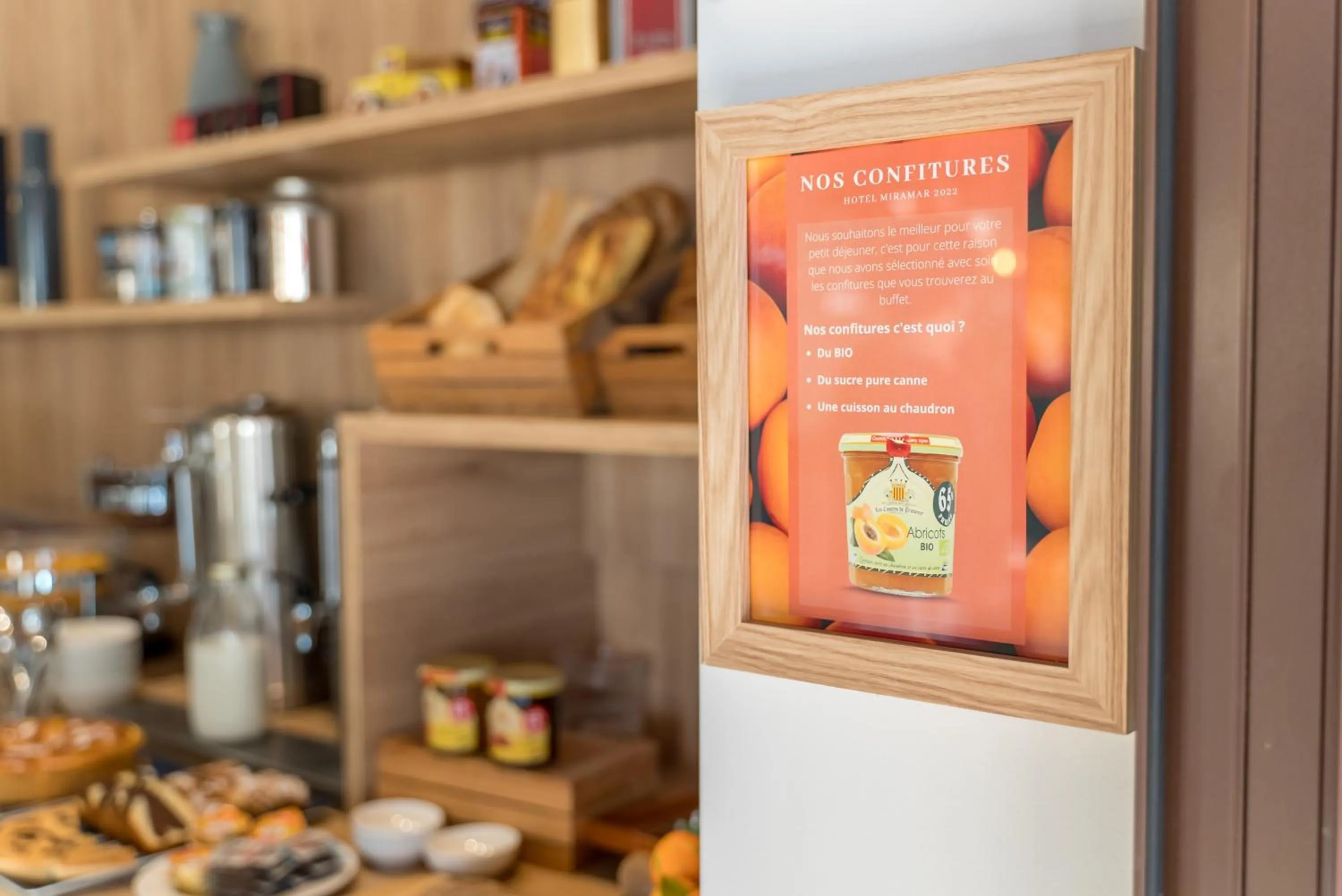 Breakfast in Hotel Miramar