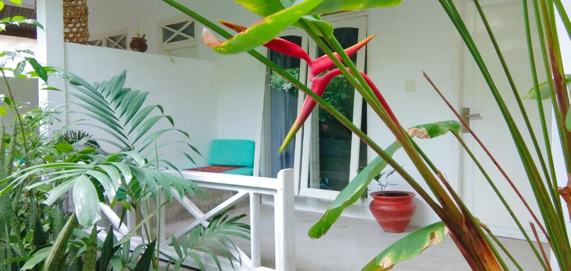 Patio in Café des Arts Gili Air