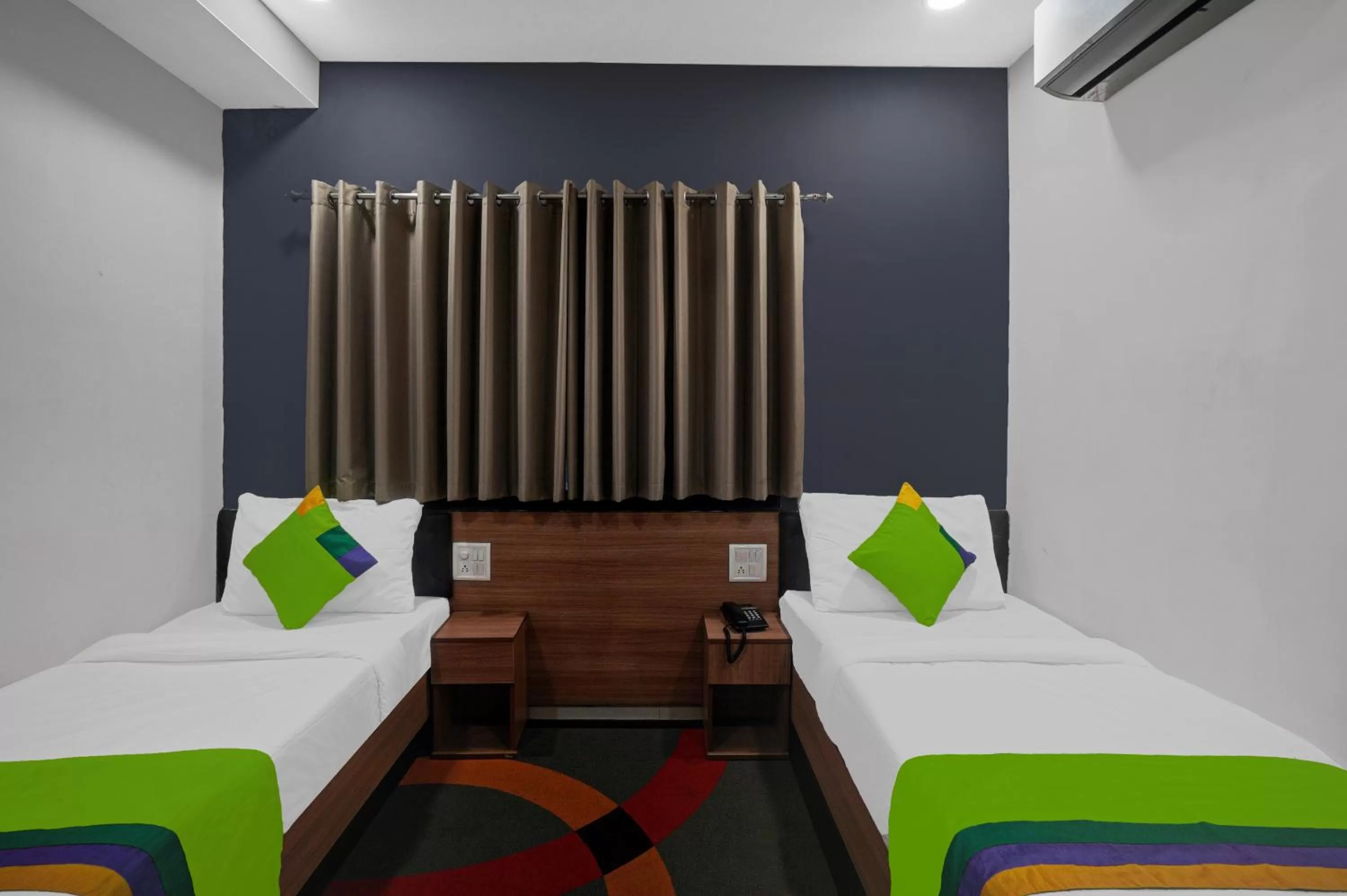 Bed in Treebo Trend Wow - Surat Station