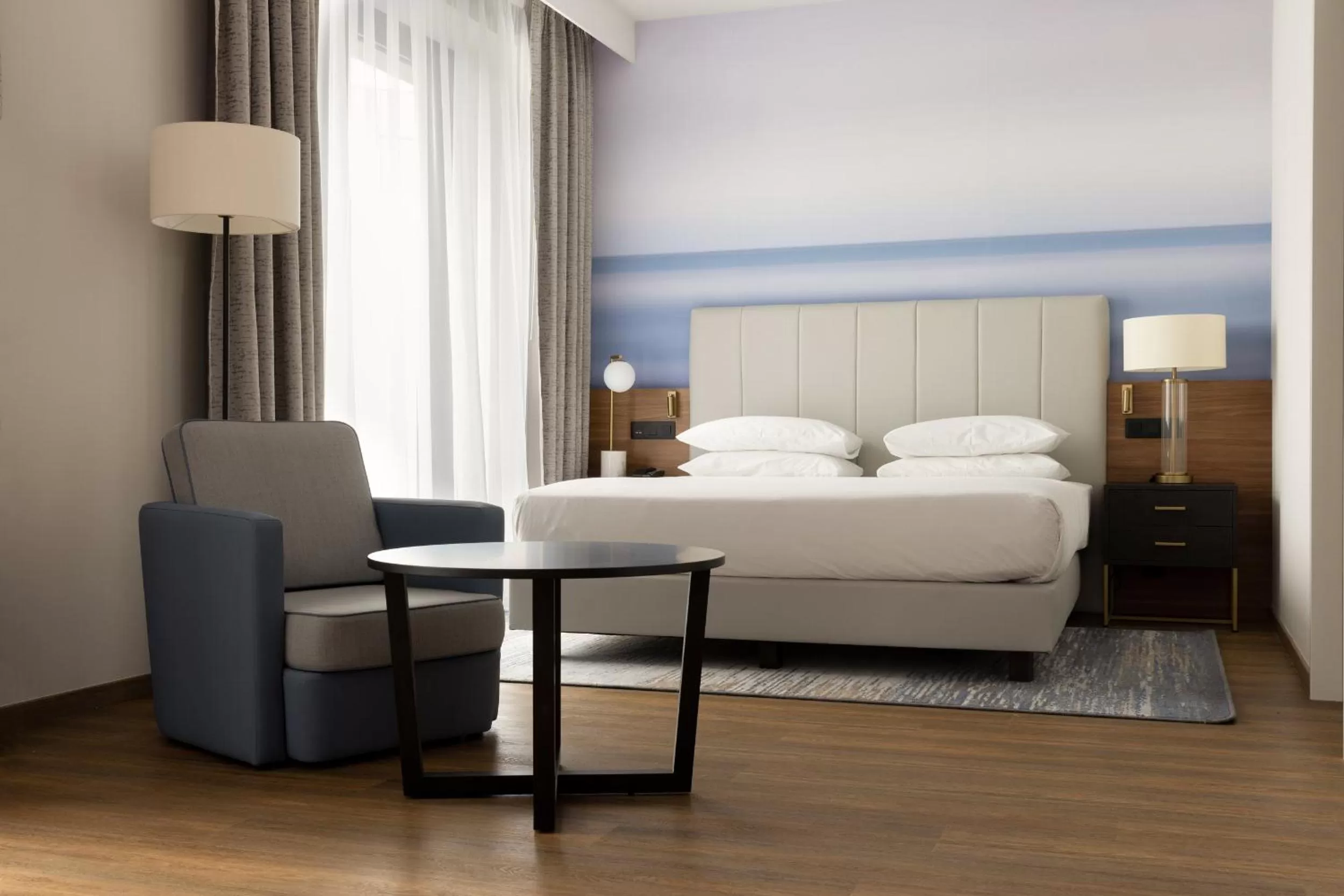 Bedroom, Bed in Sheraton Nice