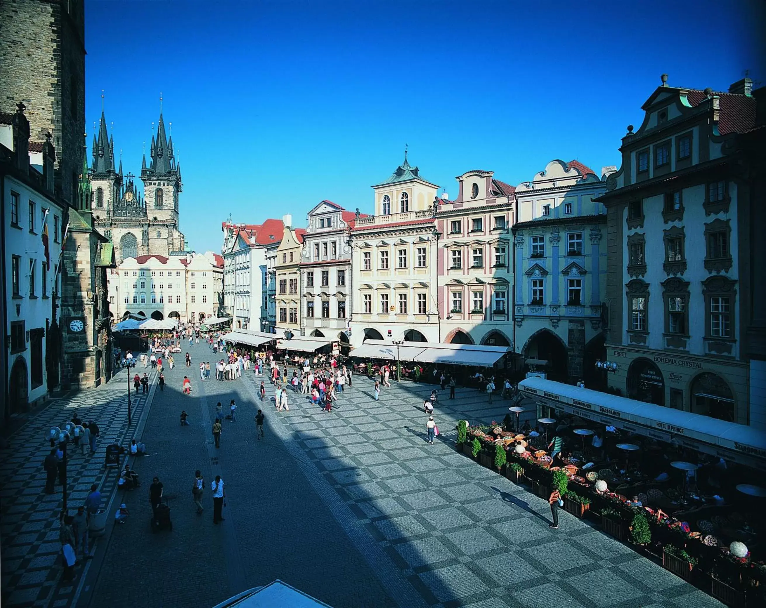 City view in Grand Hotel Praha