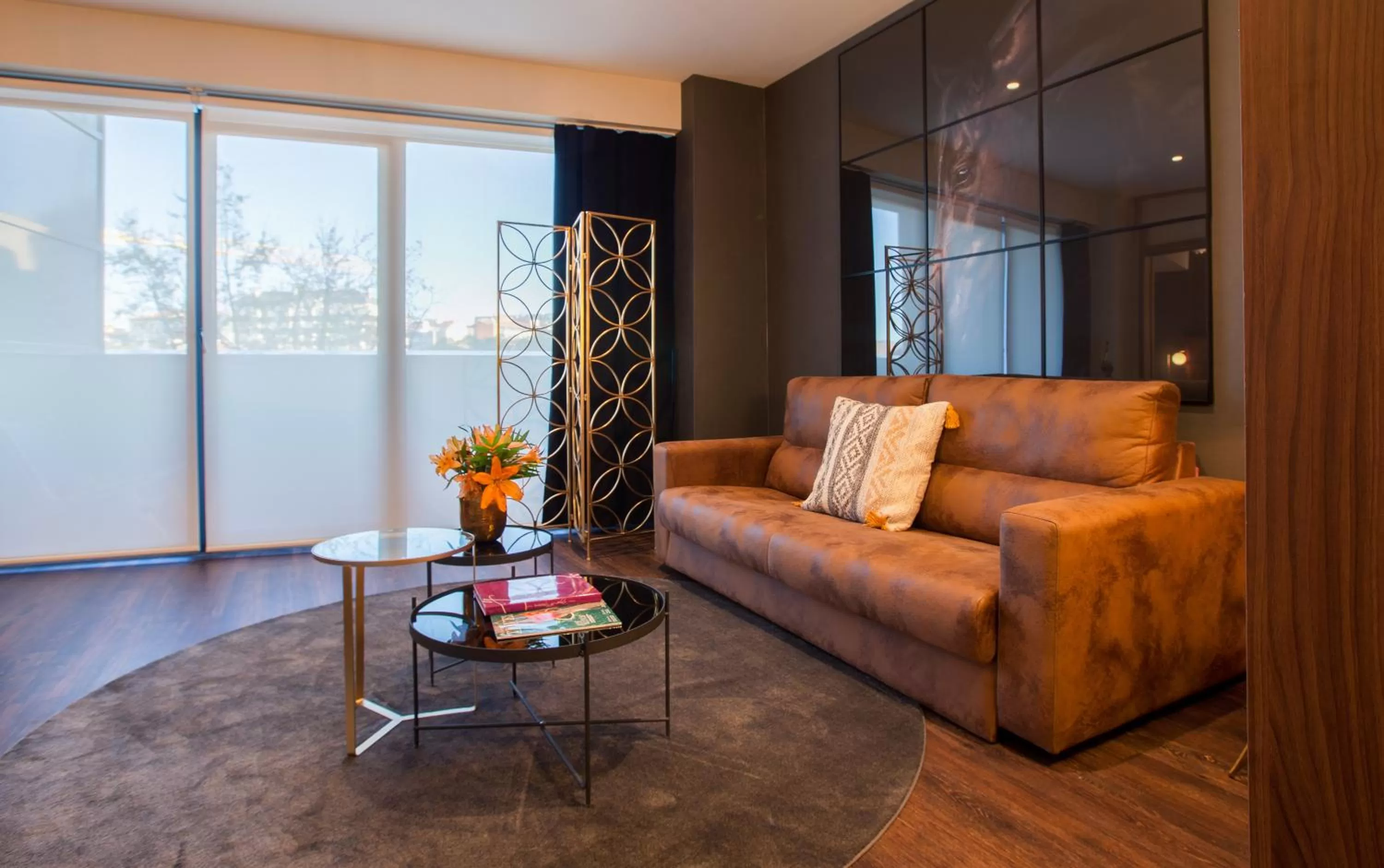 Living room in Hotel Tres Reyes Pamplona